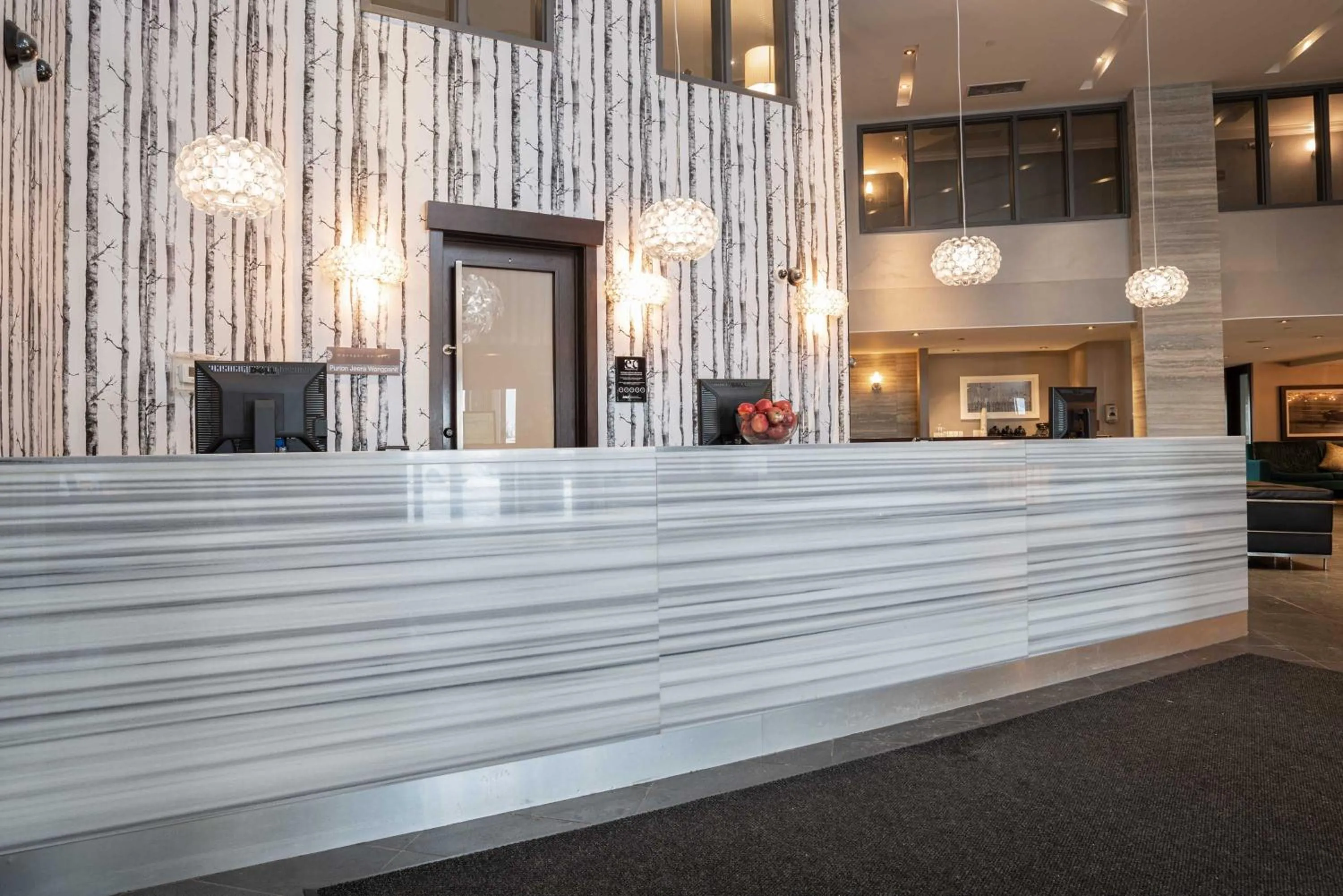 Lobby or reception in Sandman Signature Edmonton South Hotel