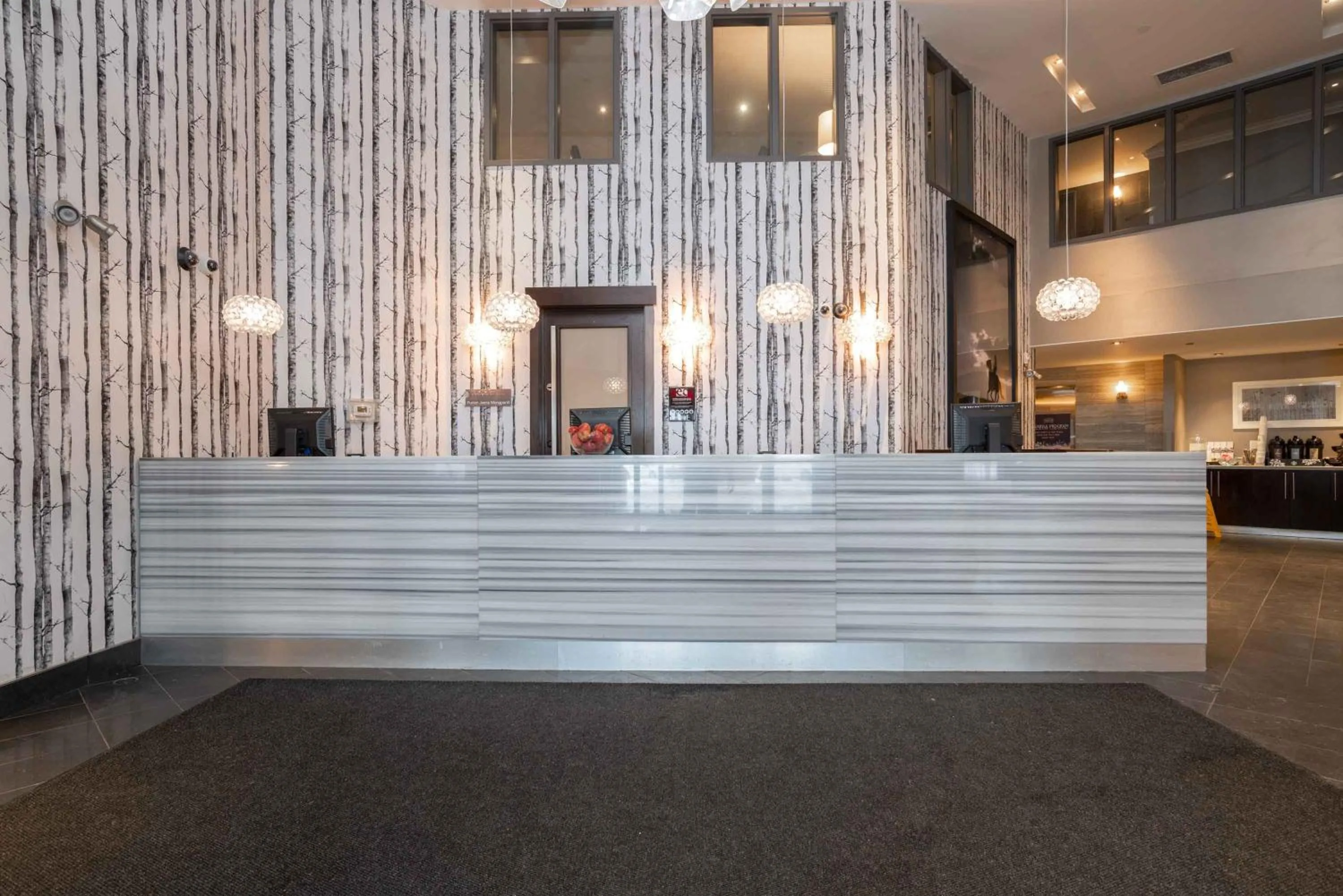 Lobby or reception in Sandman Signature Edmonton South Hotel