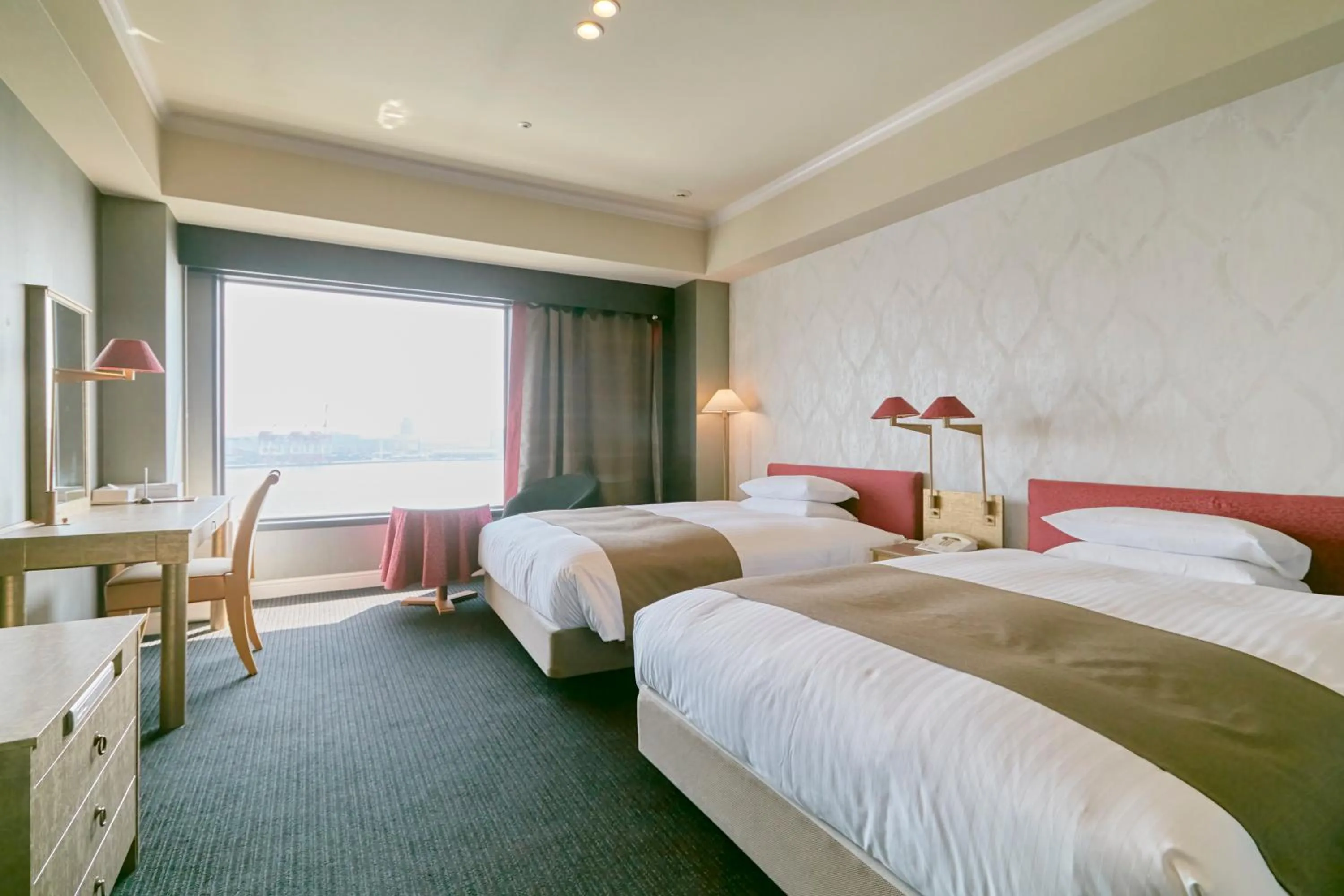 Bed in Hotel Seagull Tenpozan Osaka