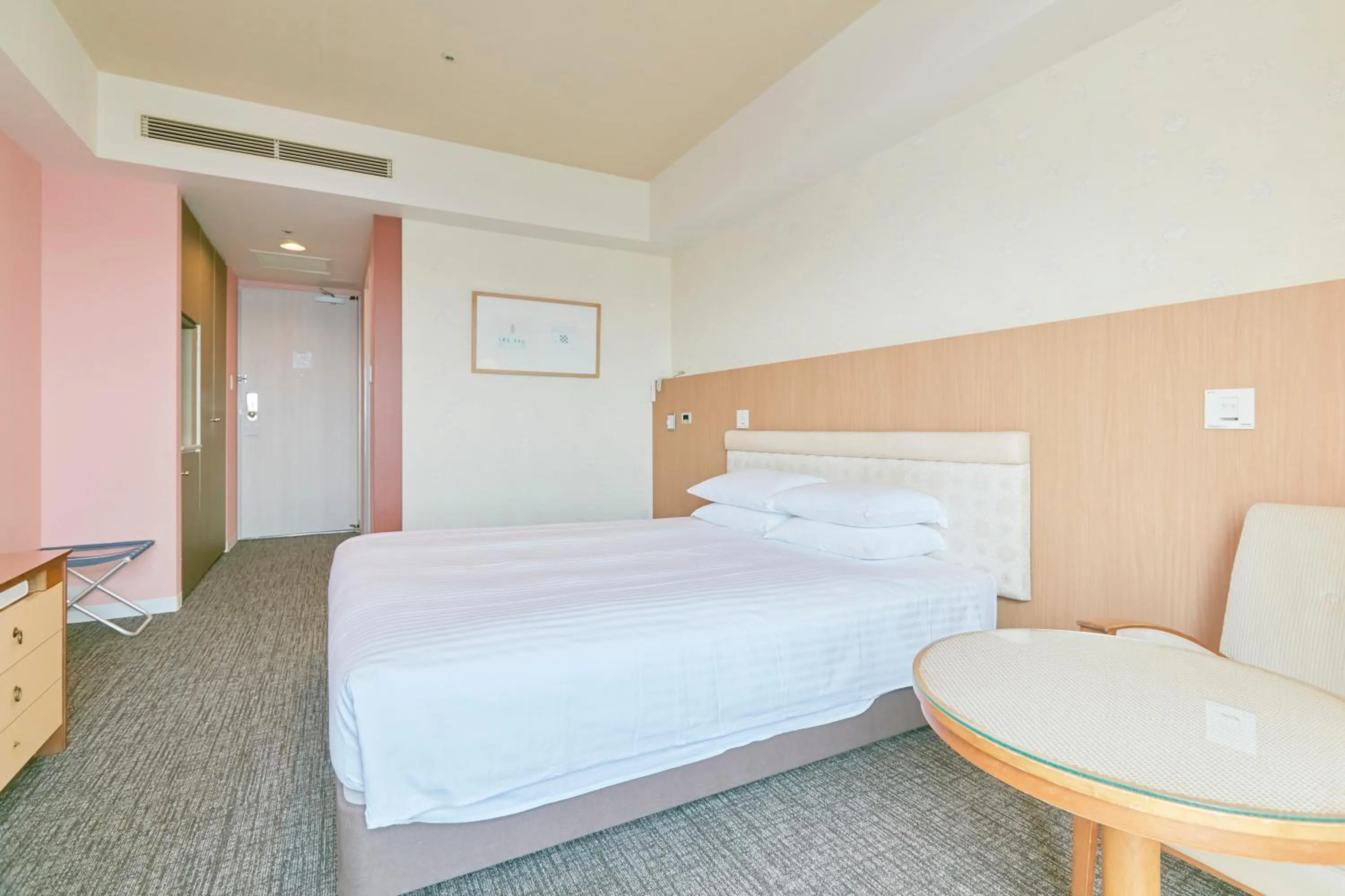 Bed in Hotel Seagull Tenpozan Osaka