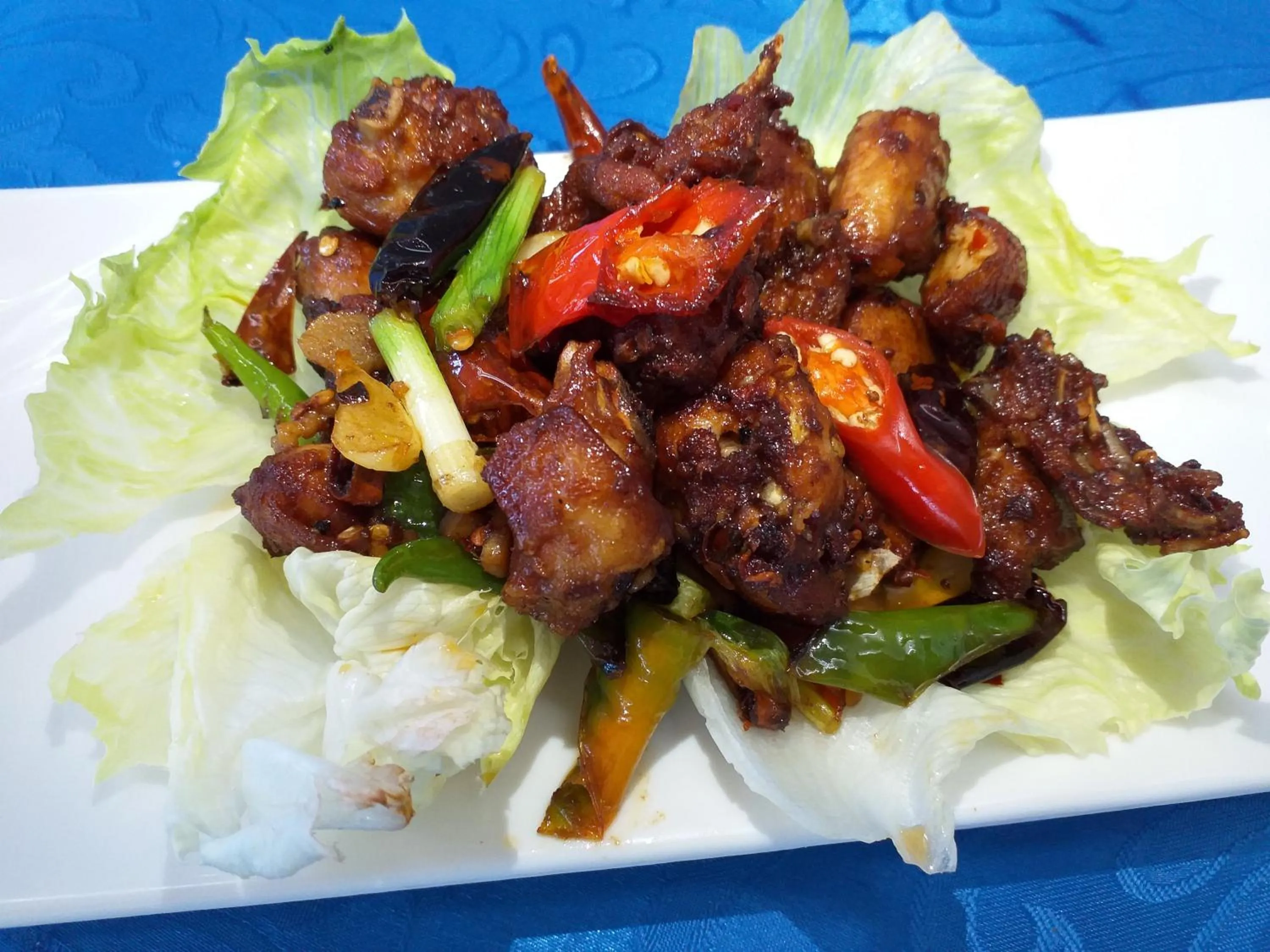 Lunch in Grand Blue Beach Hotel