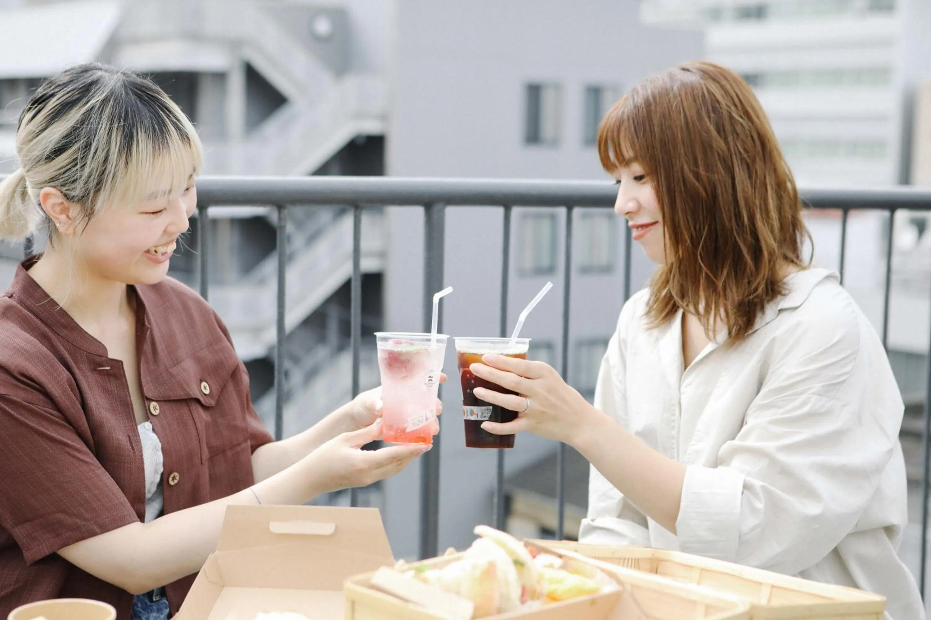 Balcony/Terrace in Sunny Day Hostel