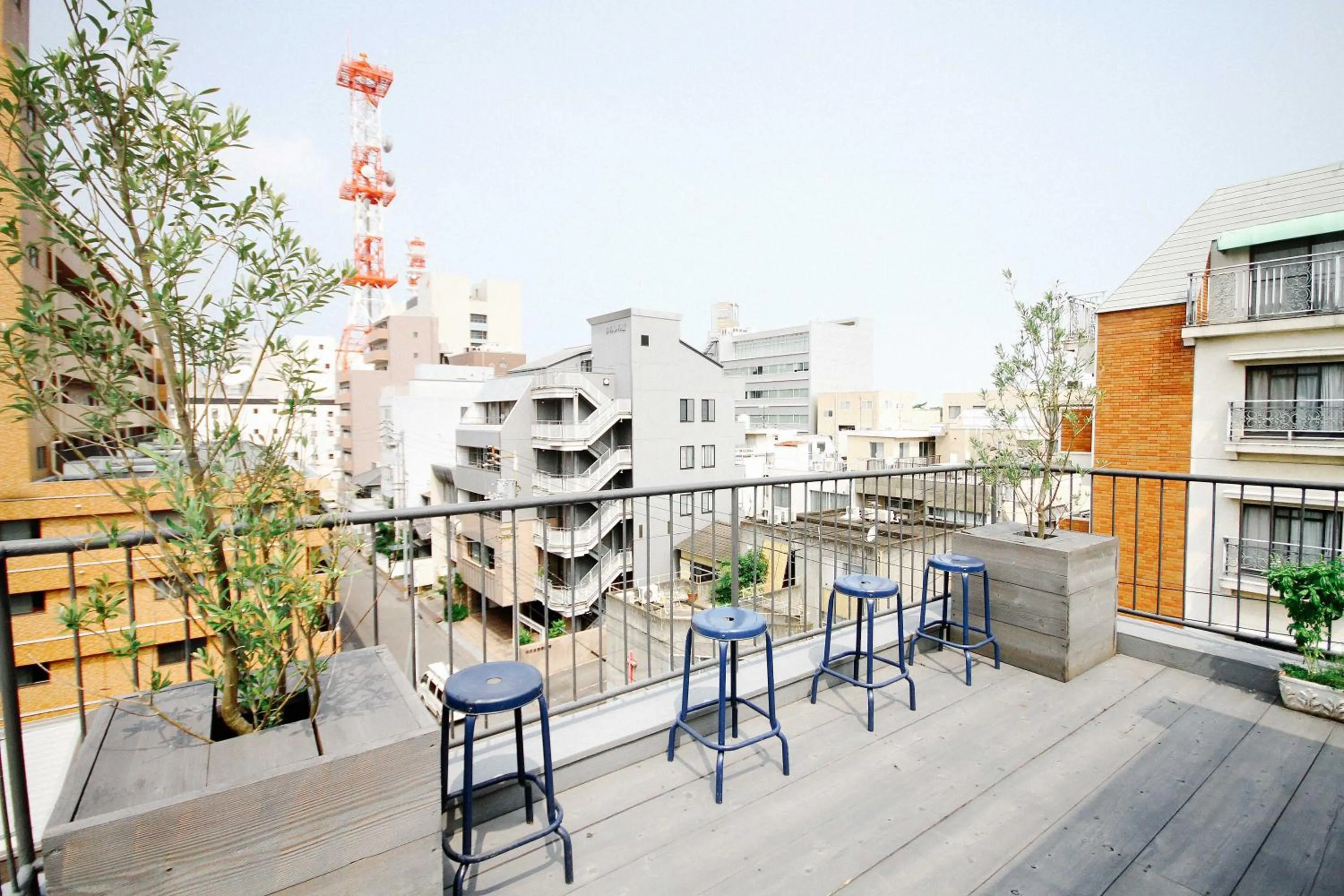 Balcony/Terrace in Sunny Day Hostel