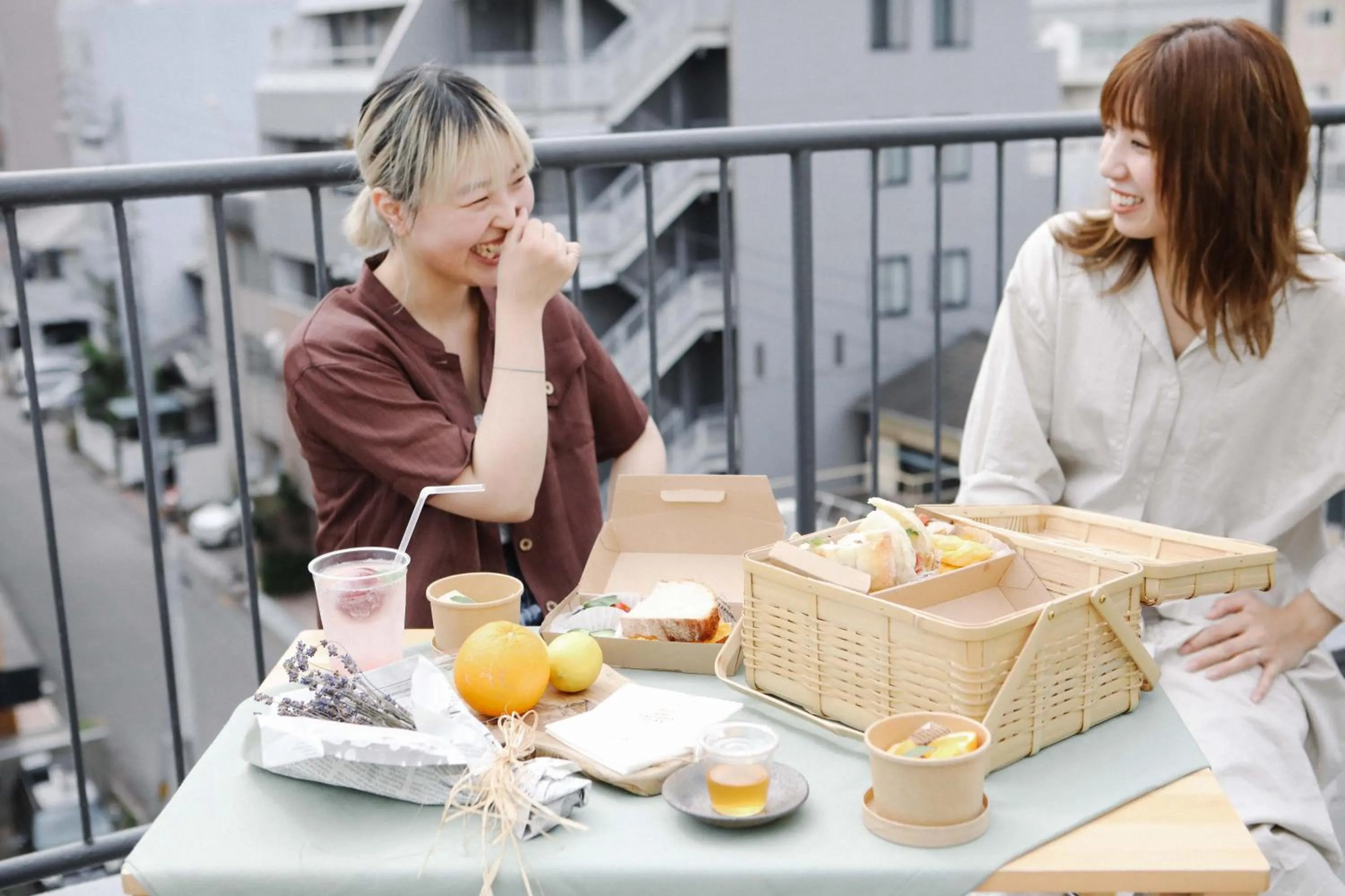 Balcony/Terrace in Sunny Day Hostel