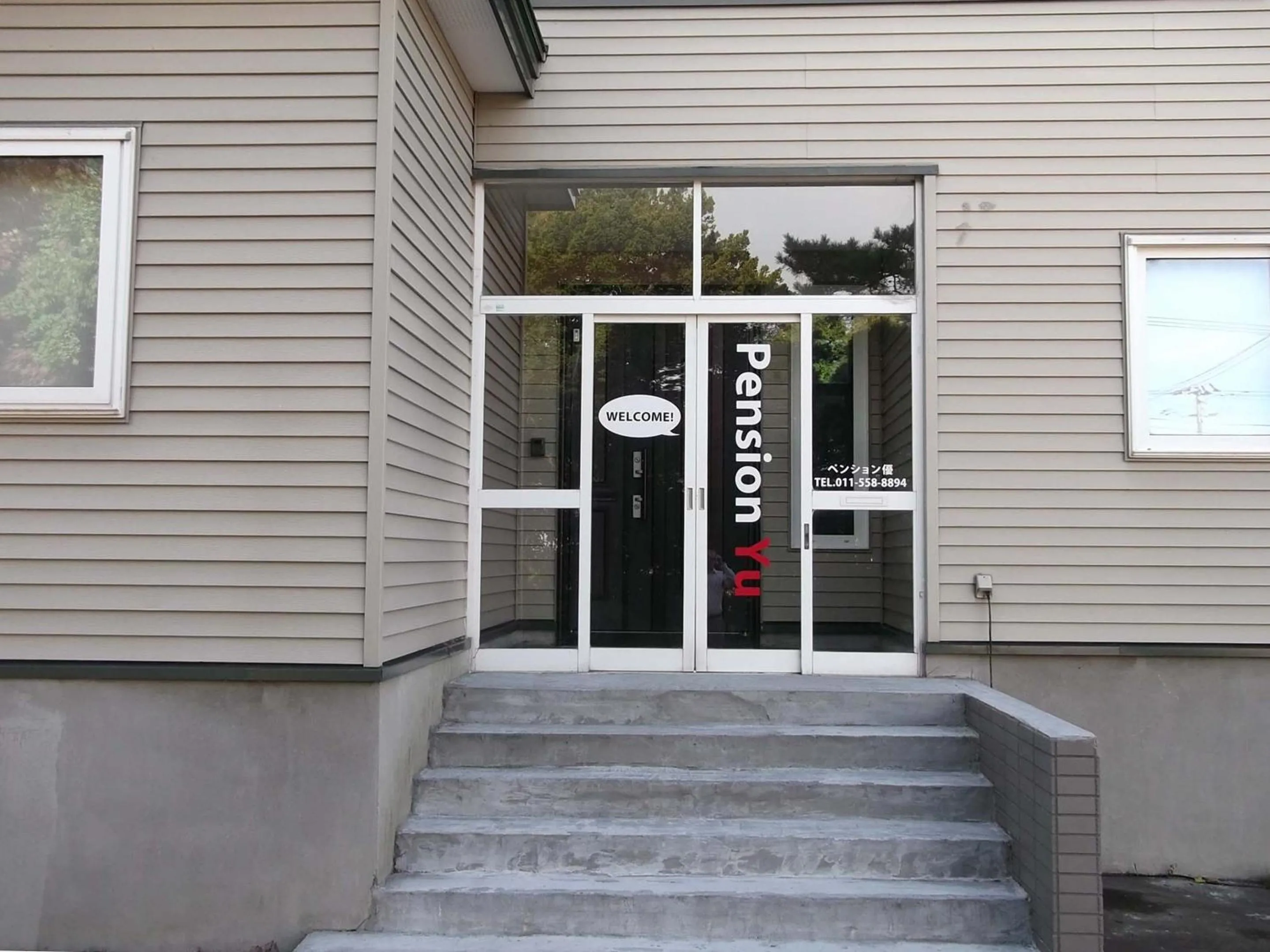 Property building in Pension Yu