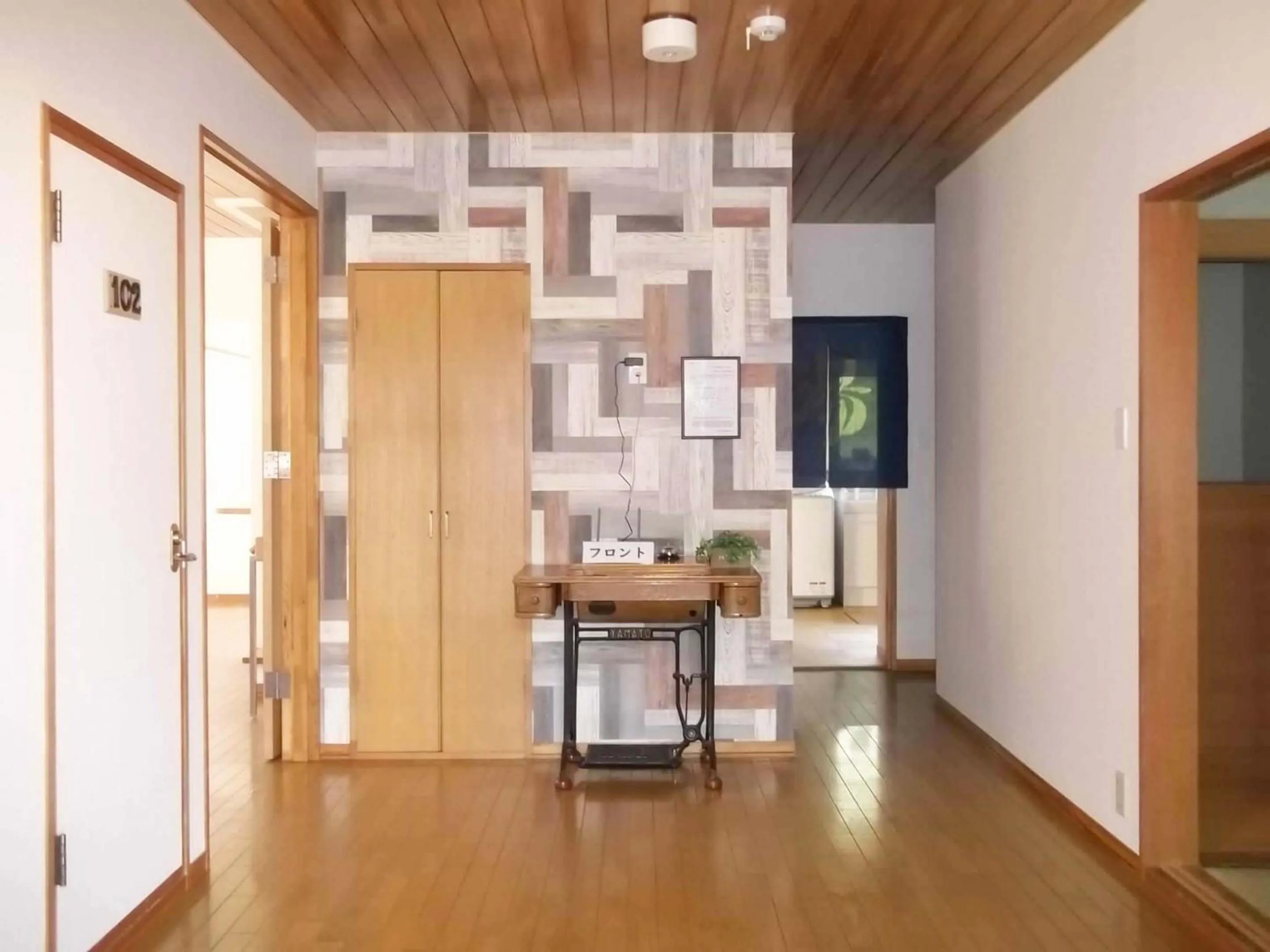 Area and facilities in Pension Yu