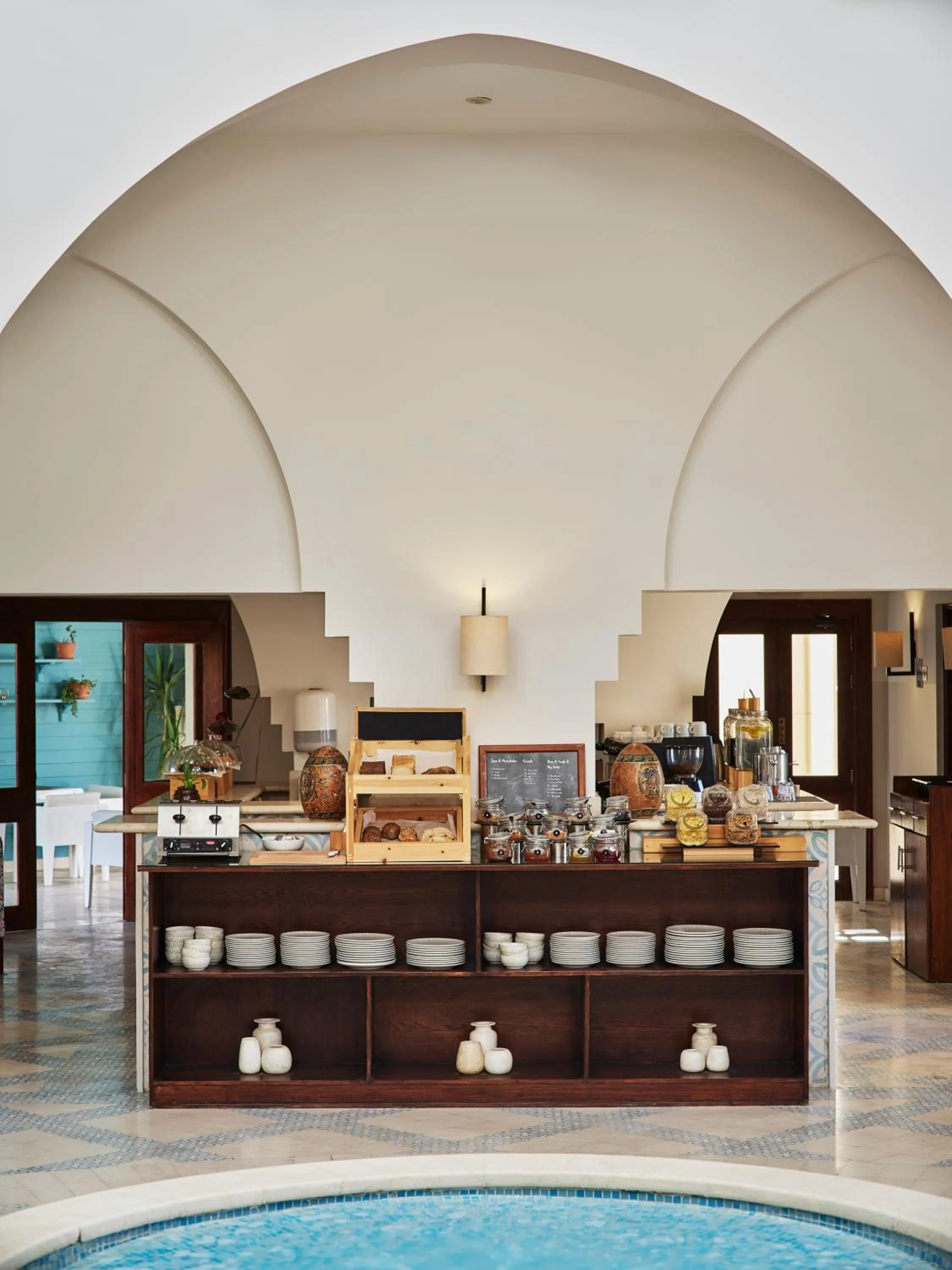 Breakfast in Mosaique Hotel El Gouna