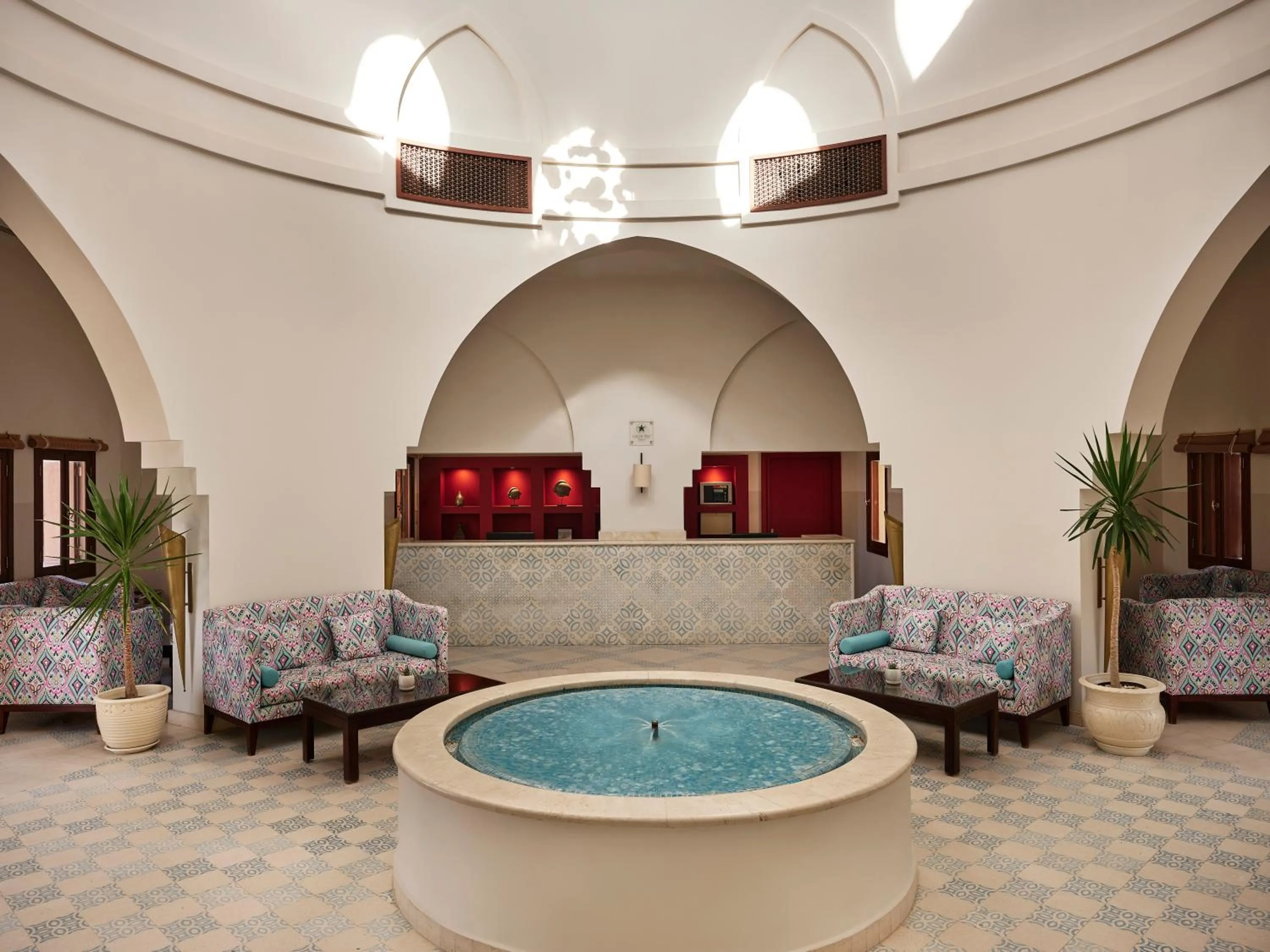 Lobby or reception in Mosaique Hotel El Gouna