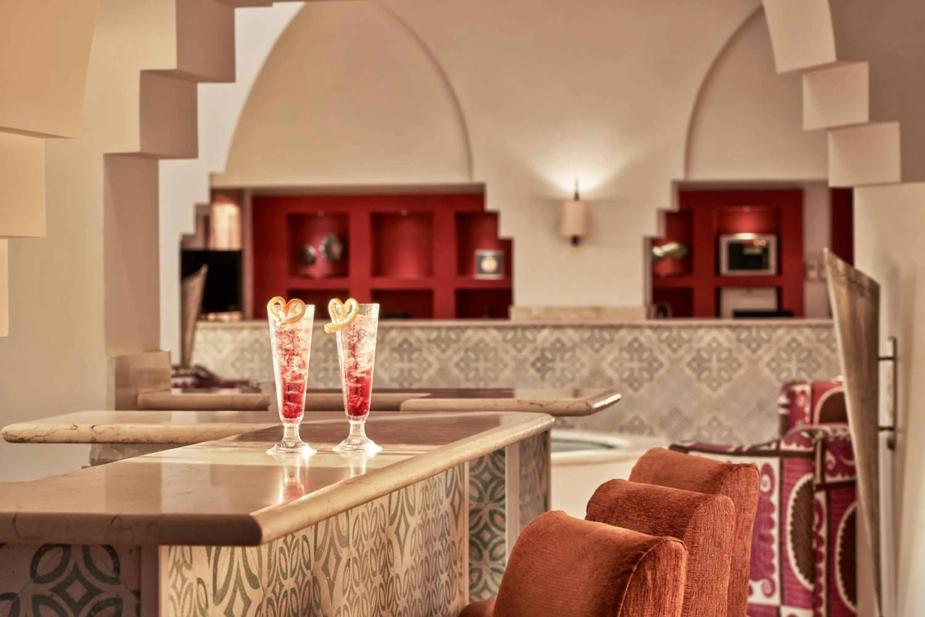 Lounge or bar in Mosaique Hotel El Gouna