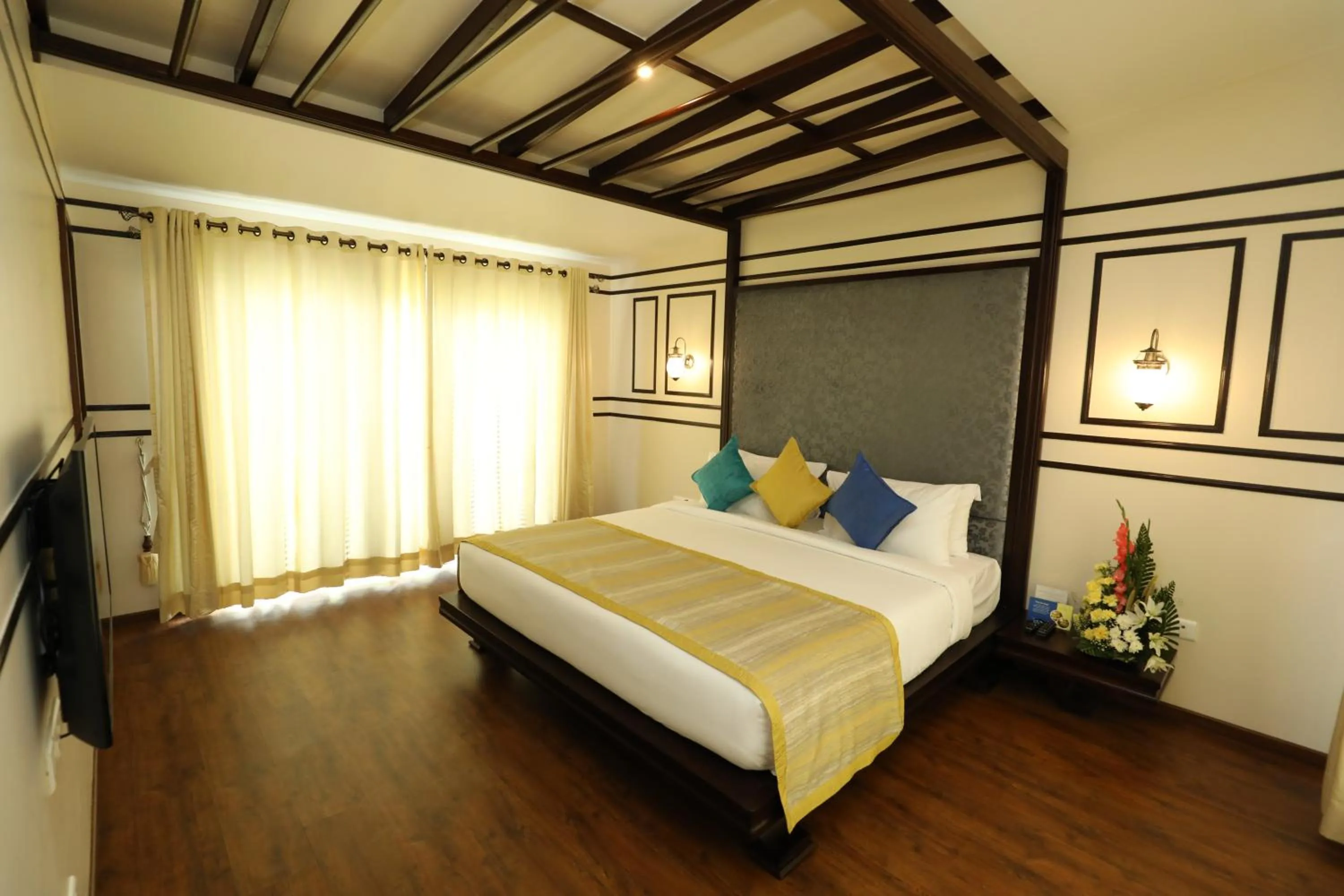 Bed in The Ocean Pearl Resort And Spa