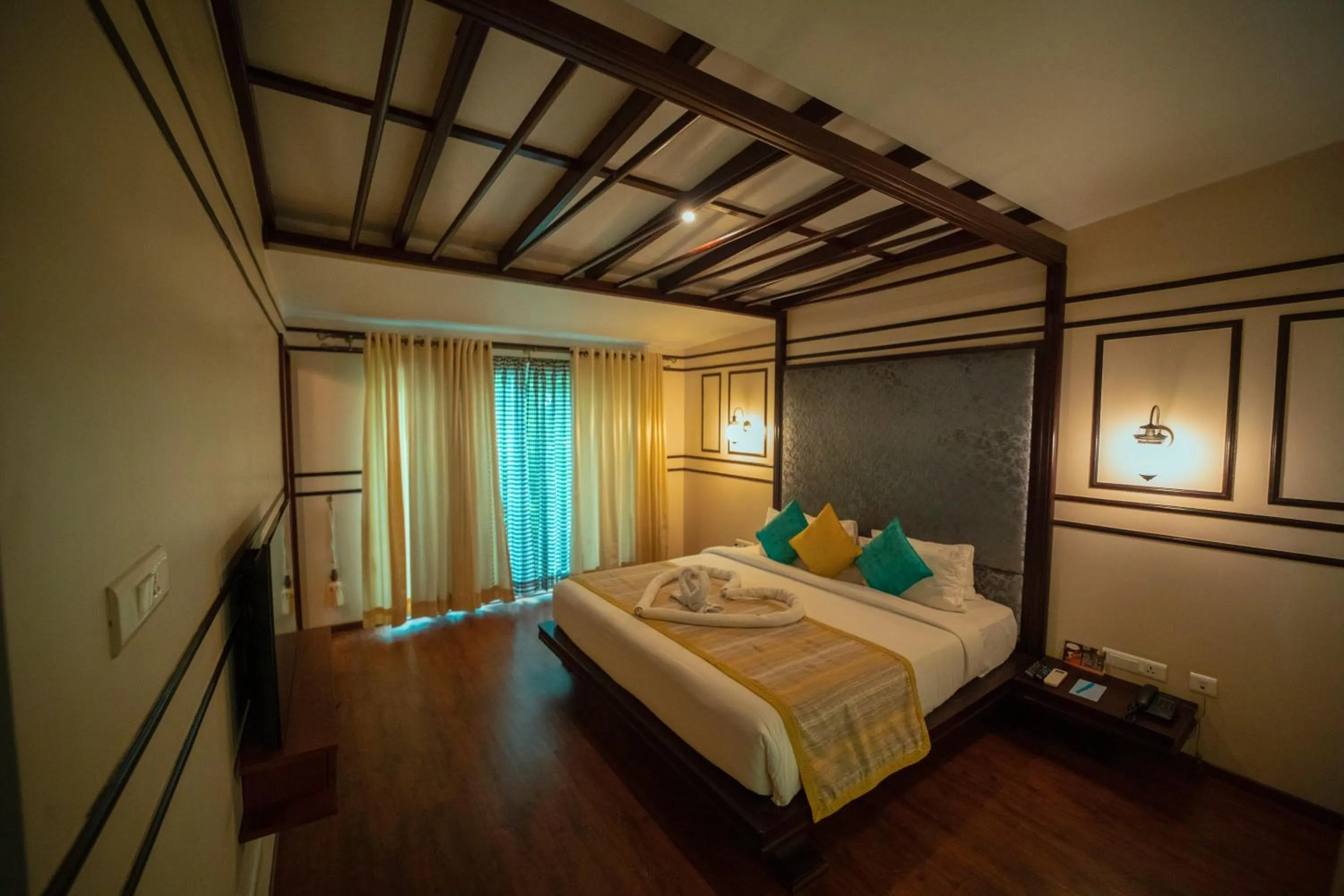 Bed in The Ocean Pearl Resort And Spa