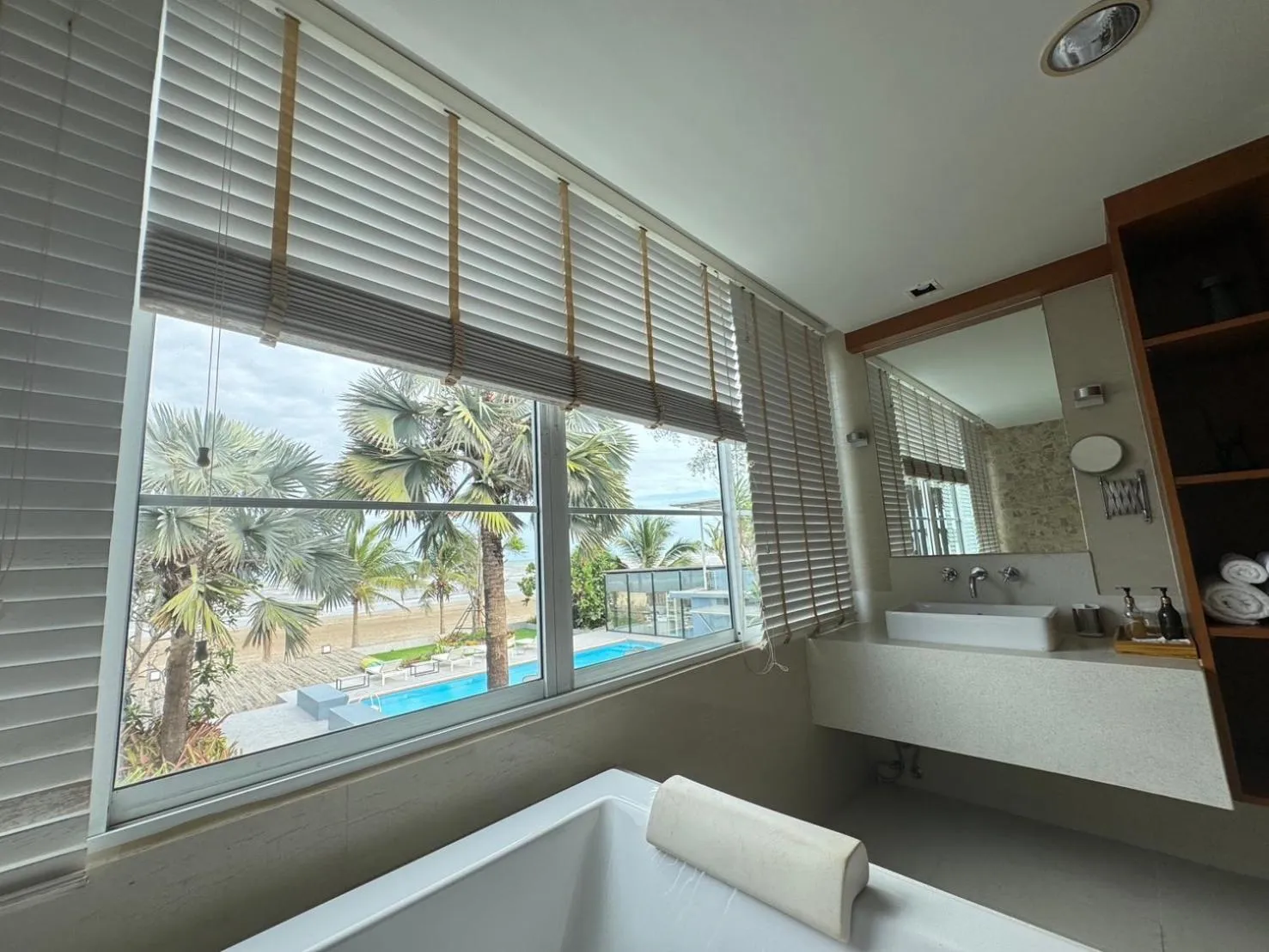 Pool view in Tusita Wellness Resort