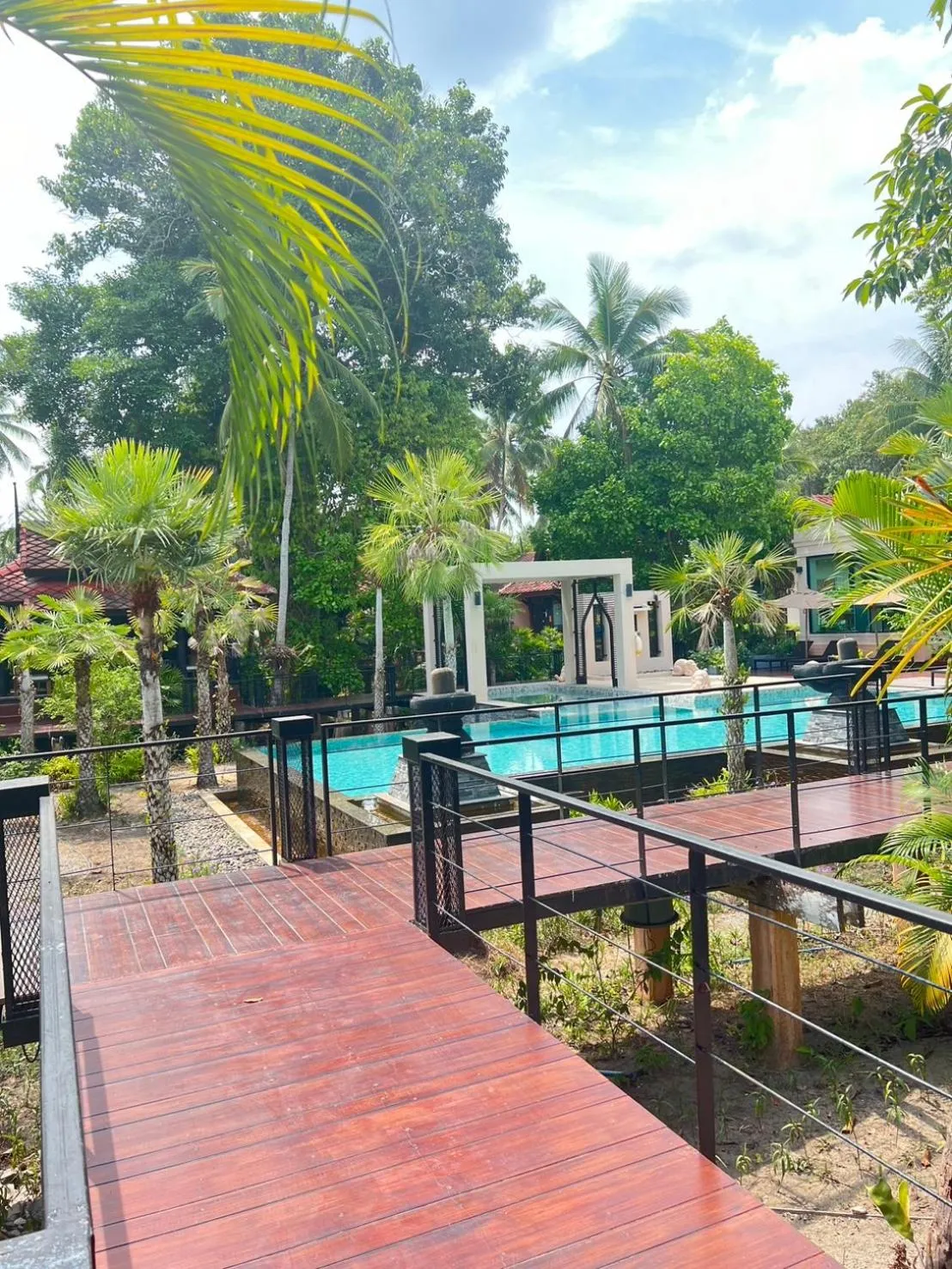 Garden view in Tusita Wellness Resort