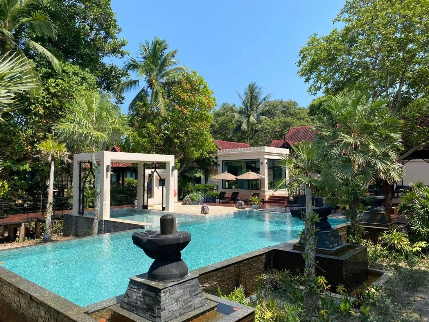 Swimming pool in Tusita Wellness Resort