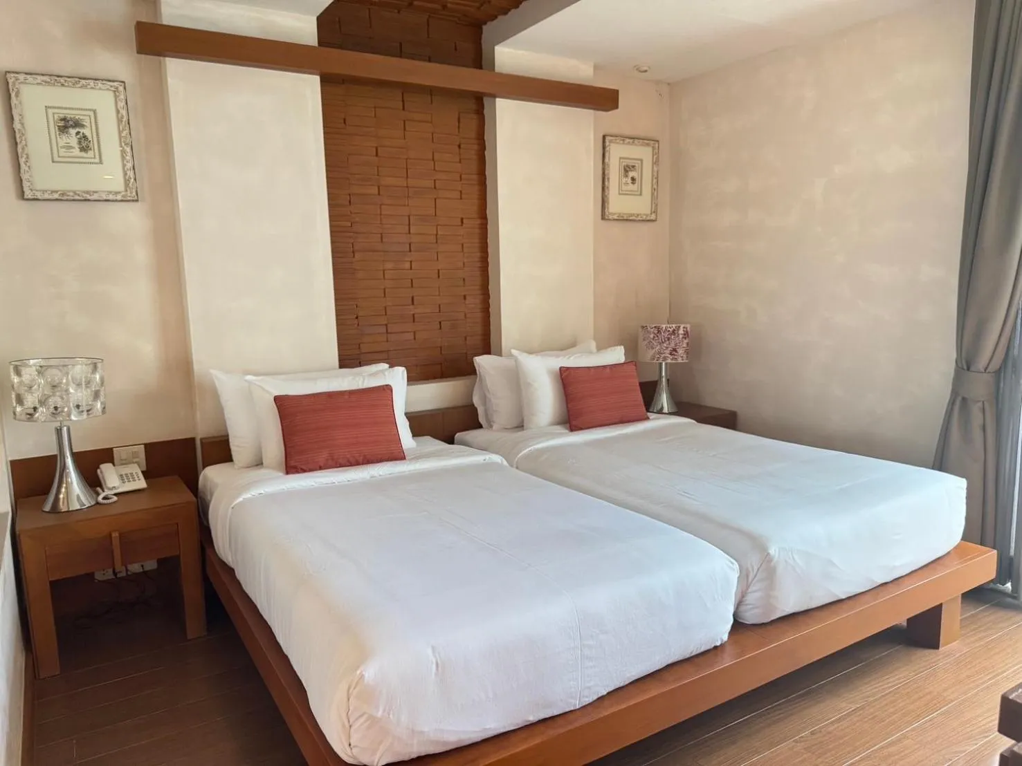 Bed in Tusita Wellness Resort