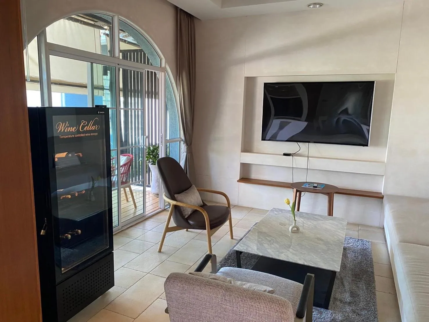 Seating area in Tusita Wellness Resort