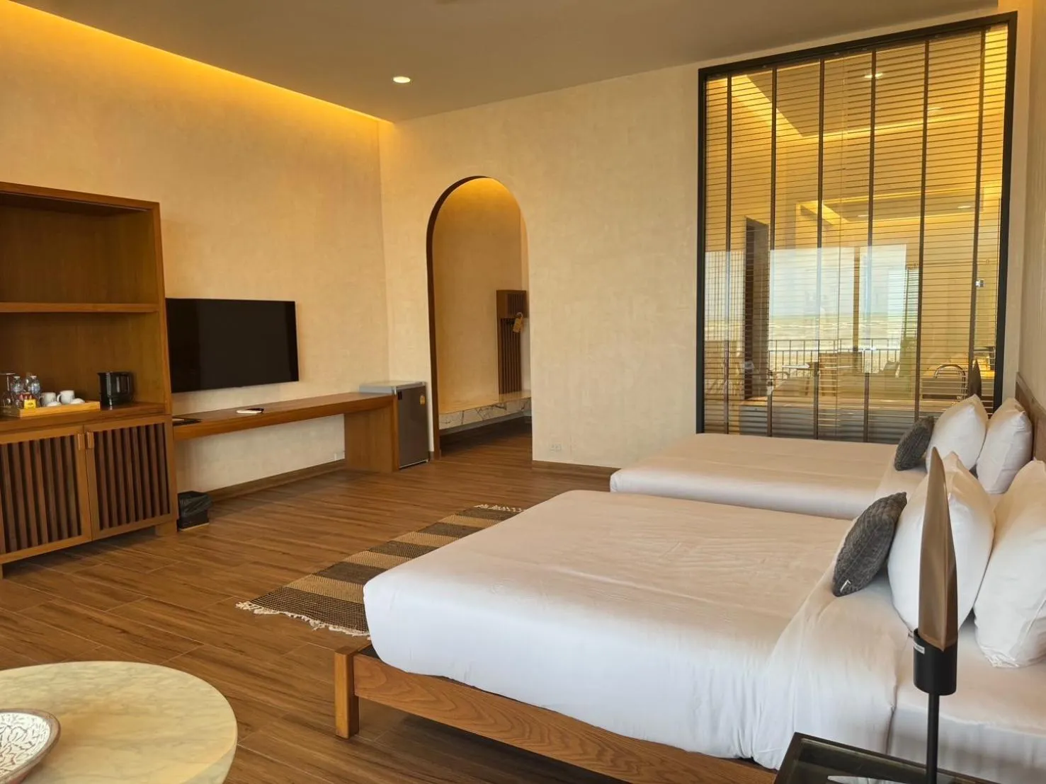 Photo of the whole room, Bed in Tusita Wellness Resort