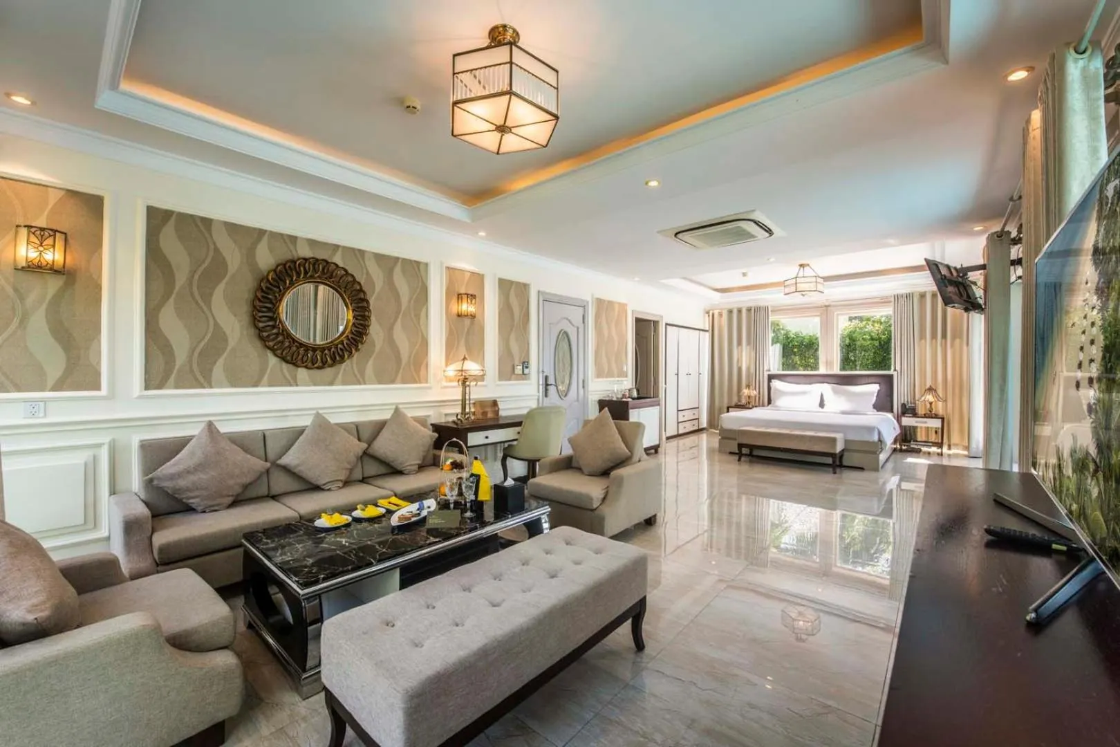 Living room in Hon Tam Resort