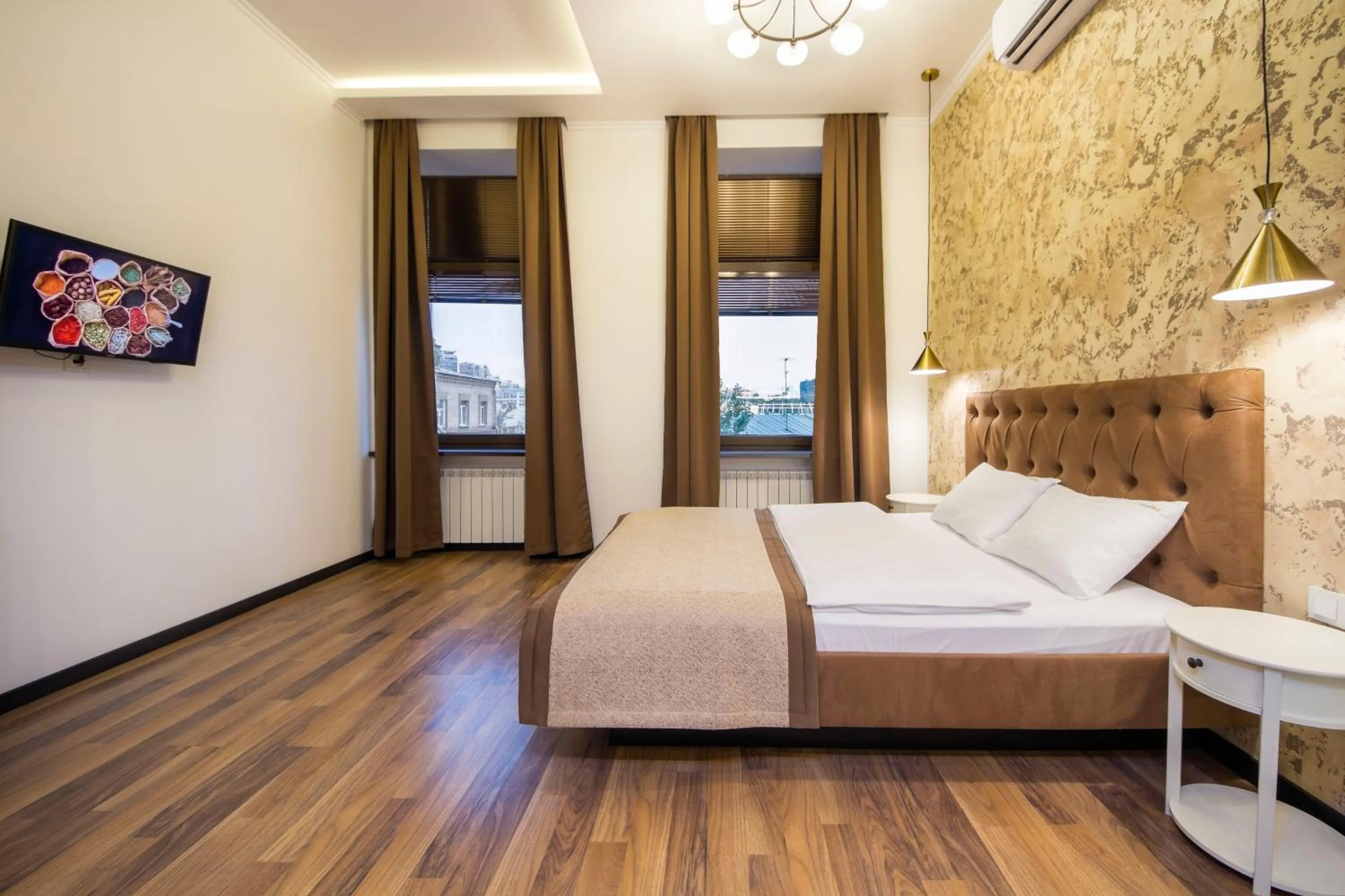 TV and multimedia, Bed in Central Dayflat Apartments