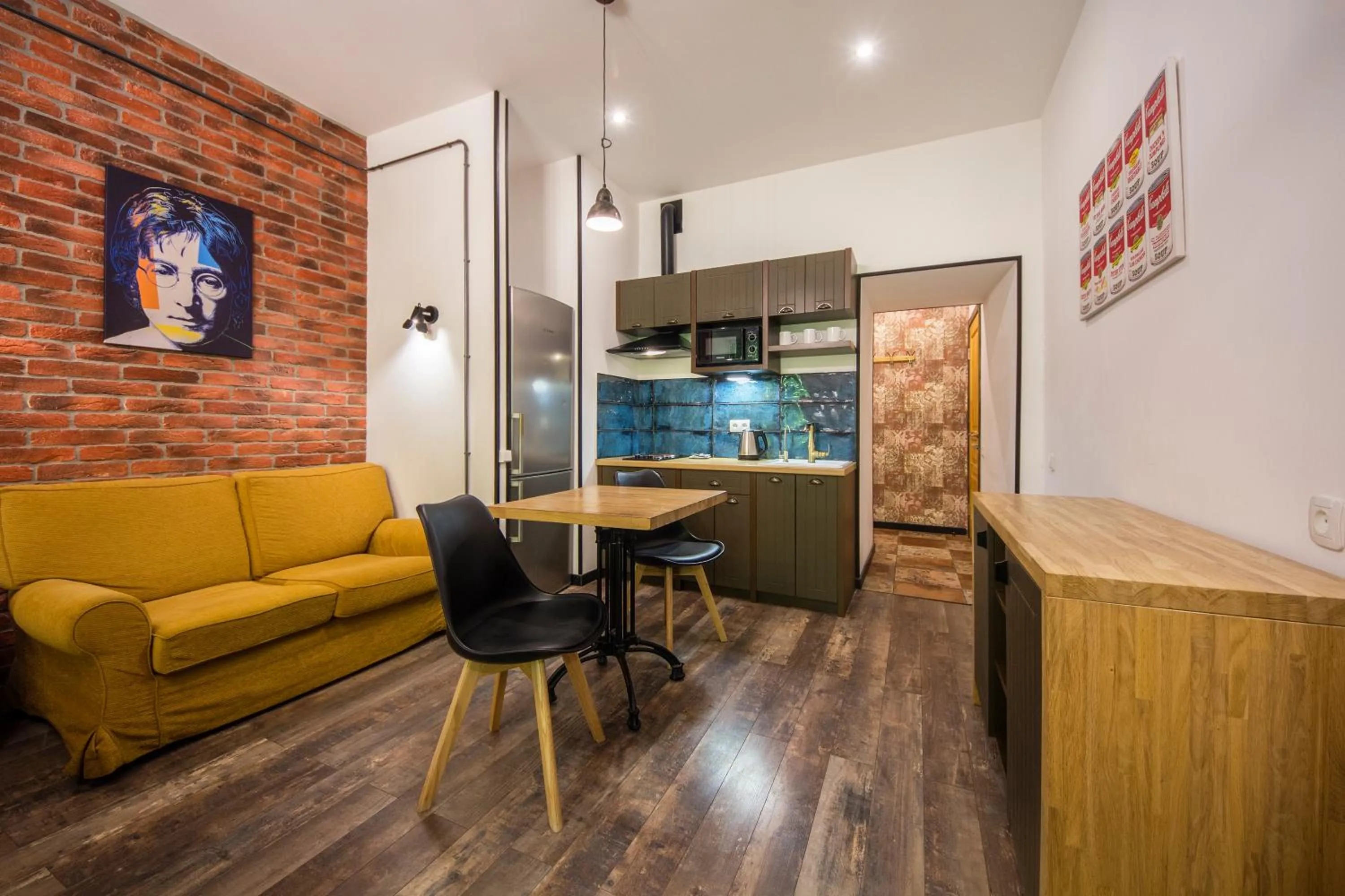 Kitchen or kitchenette in Central Dayflat Apartments