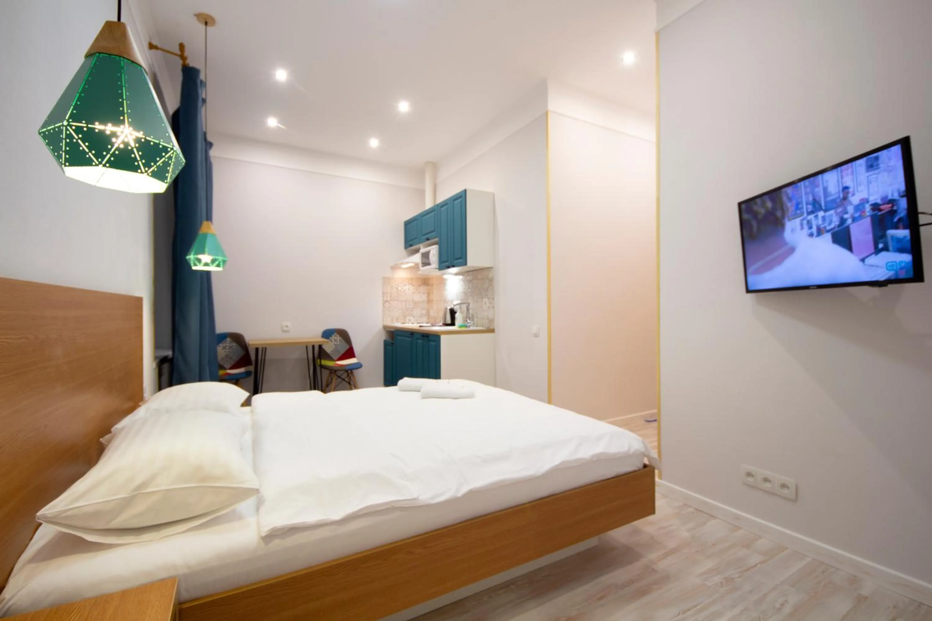 TV and multimedia, Bed in Central Dayflat Apartments