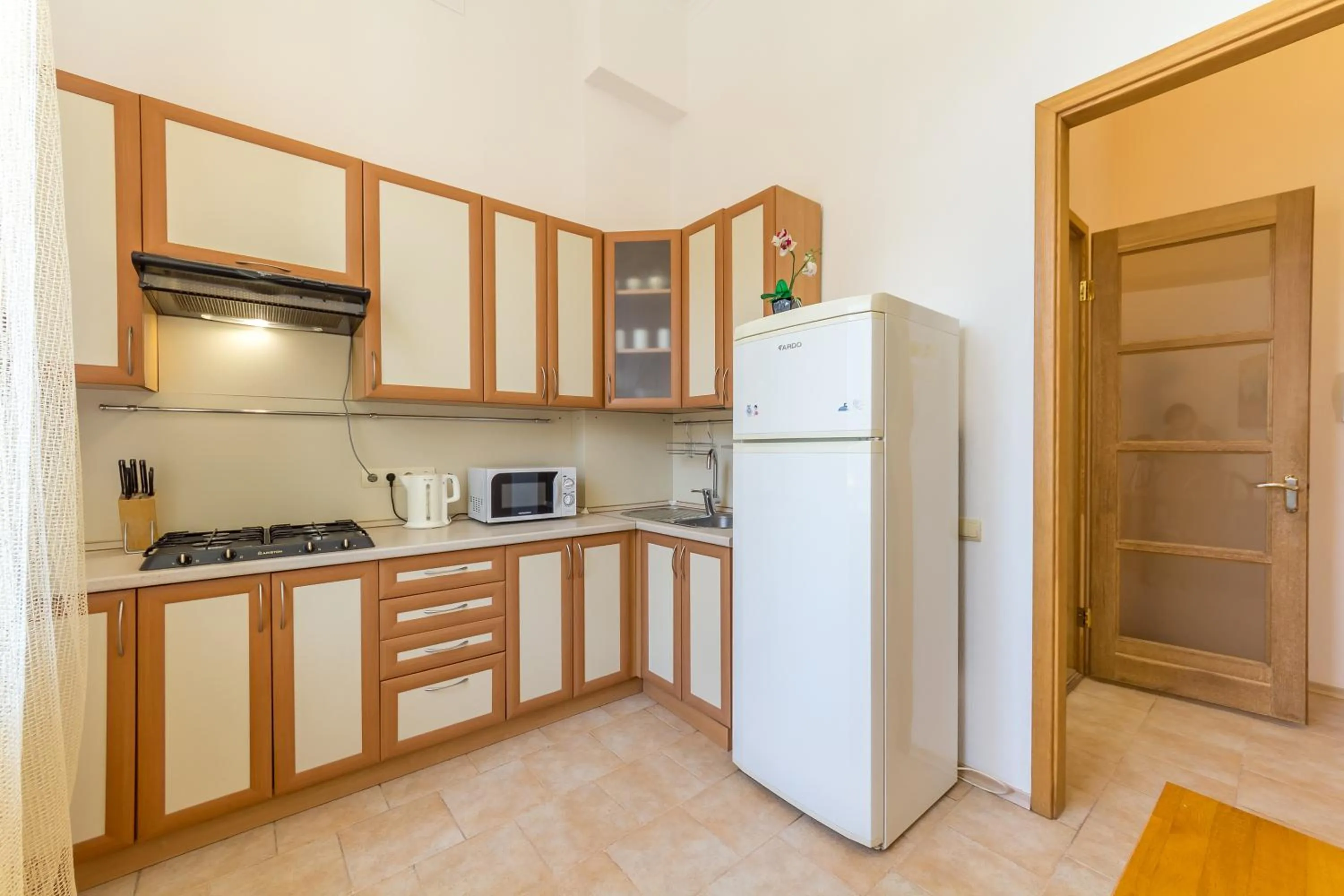 Kitchen or kitchenette in Central Dayflat Apartments
