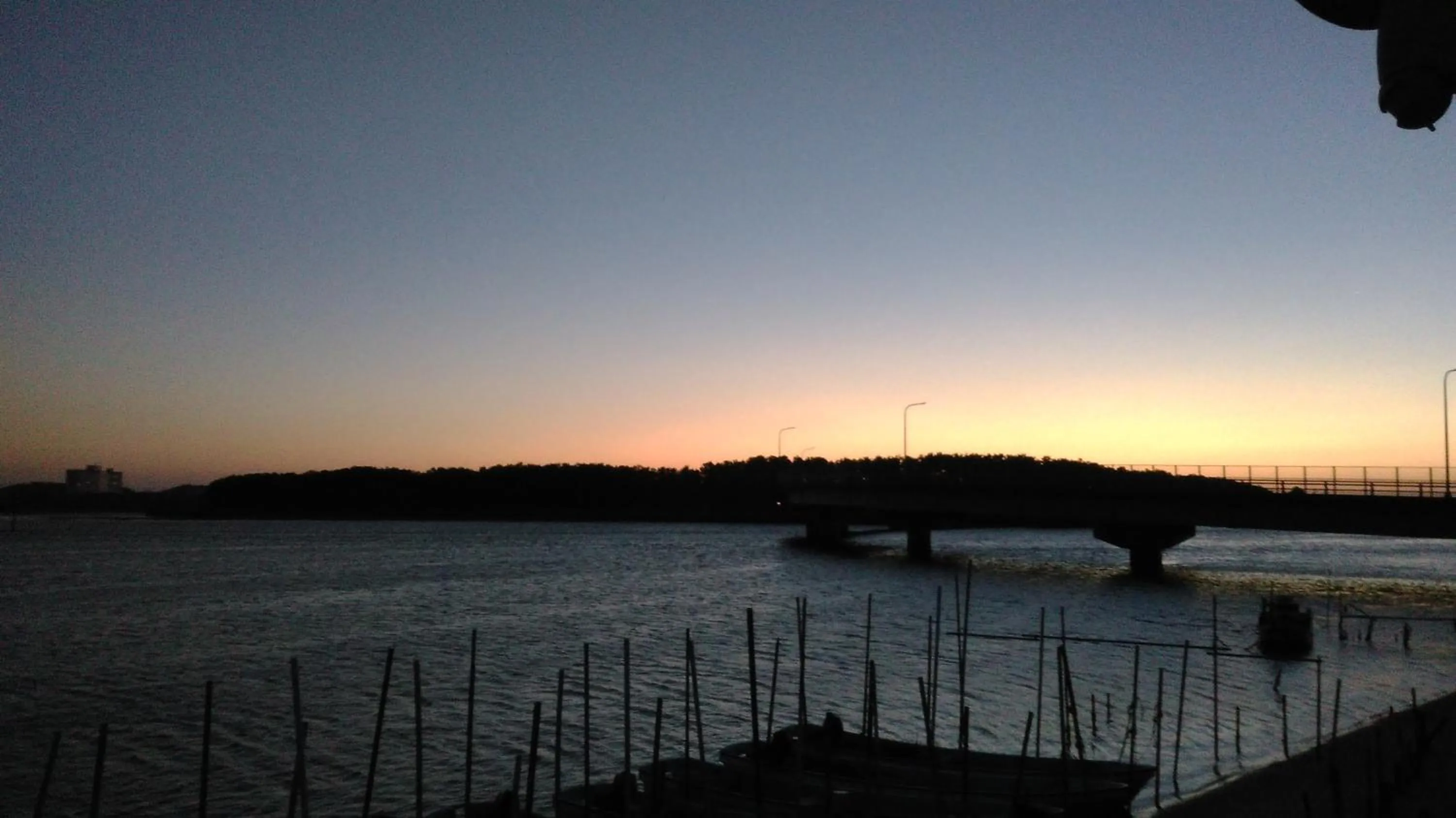 Lake view in Minshuku Takahashi Kashibuneten