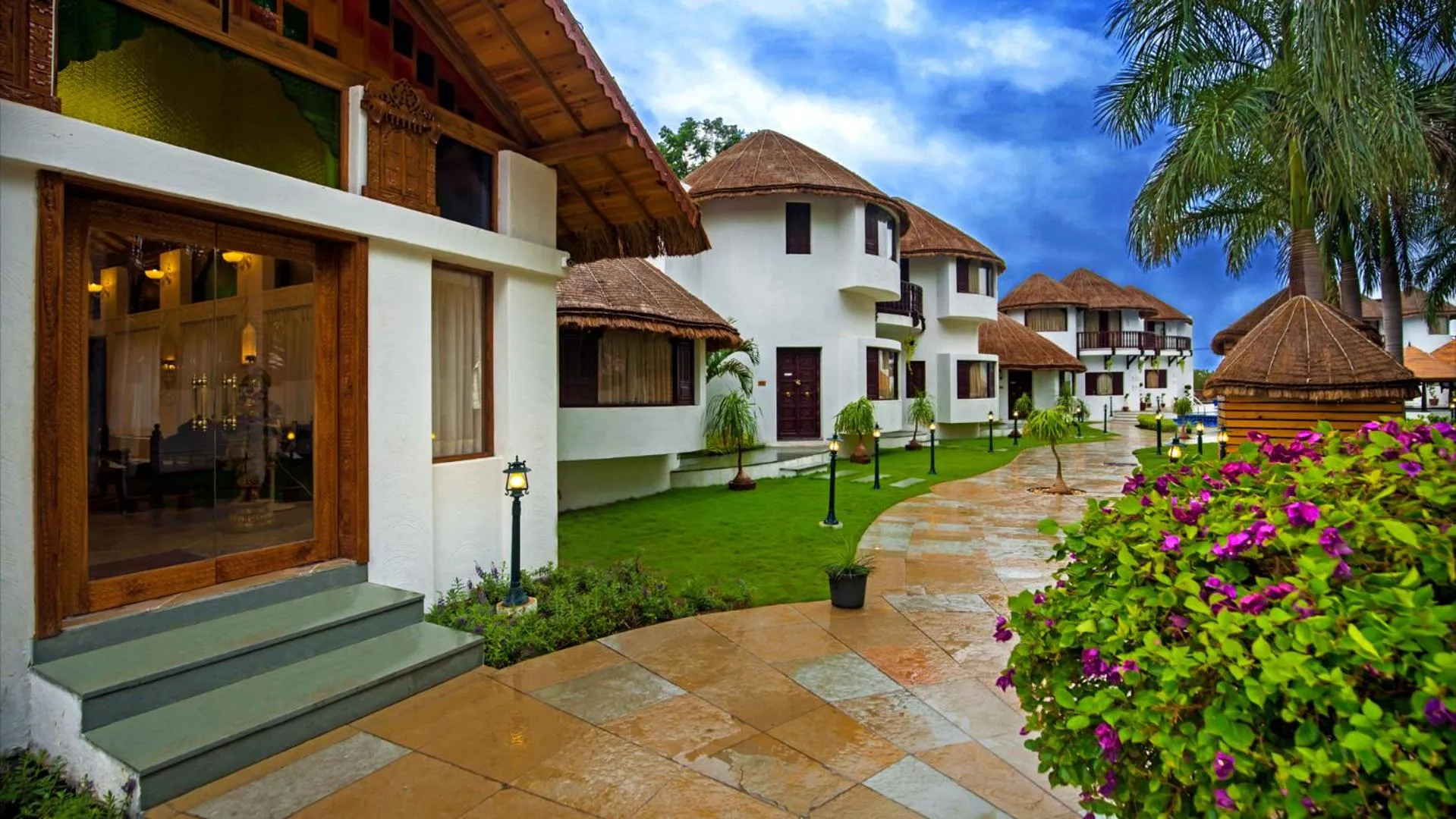 Garden in Nirali Resorts