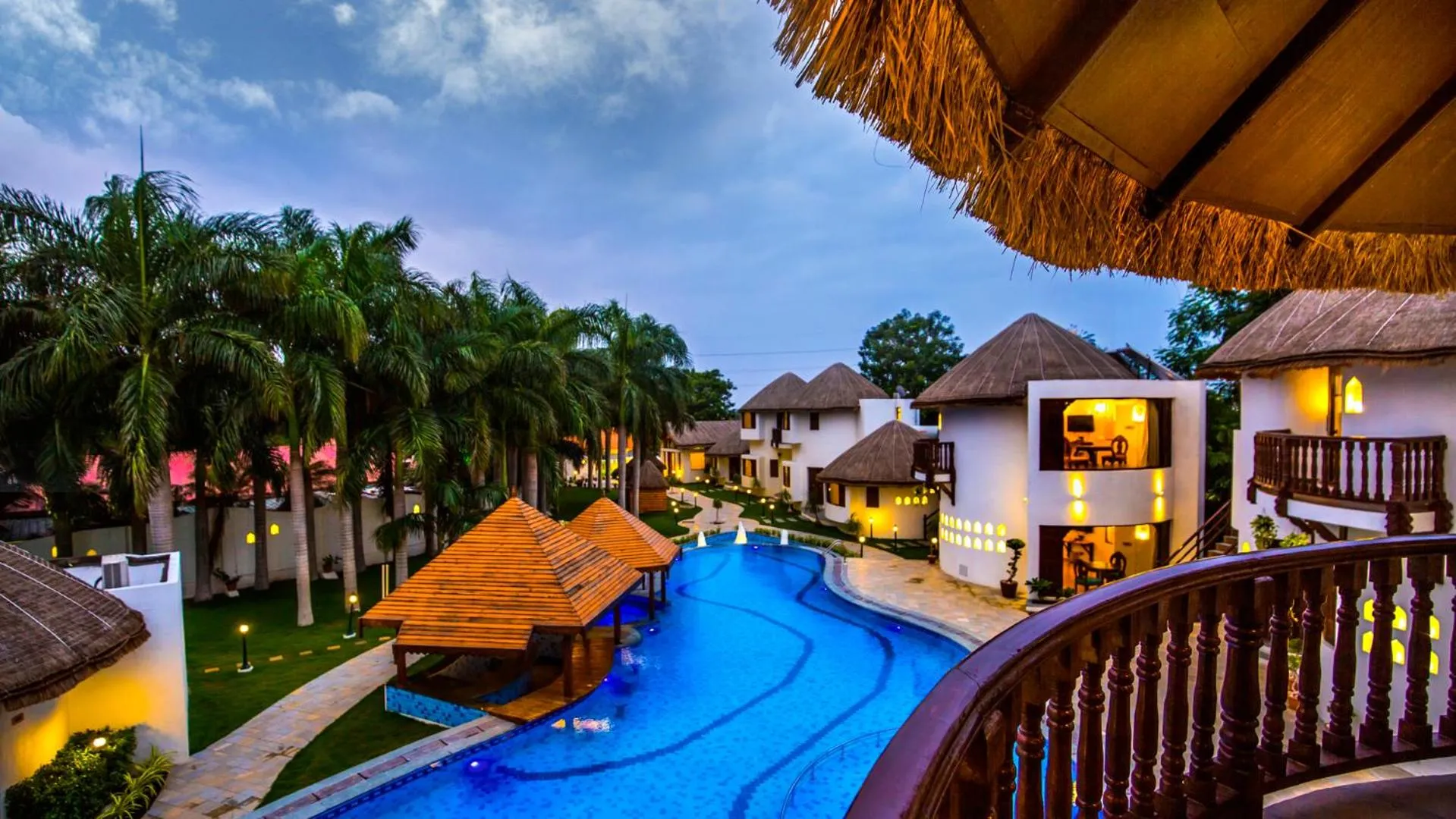 Balcony/Terrace in Nirali Resorts