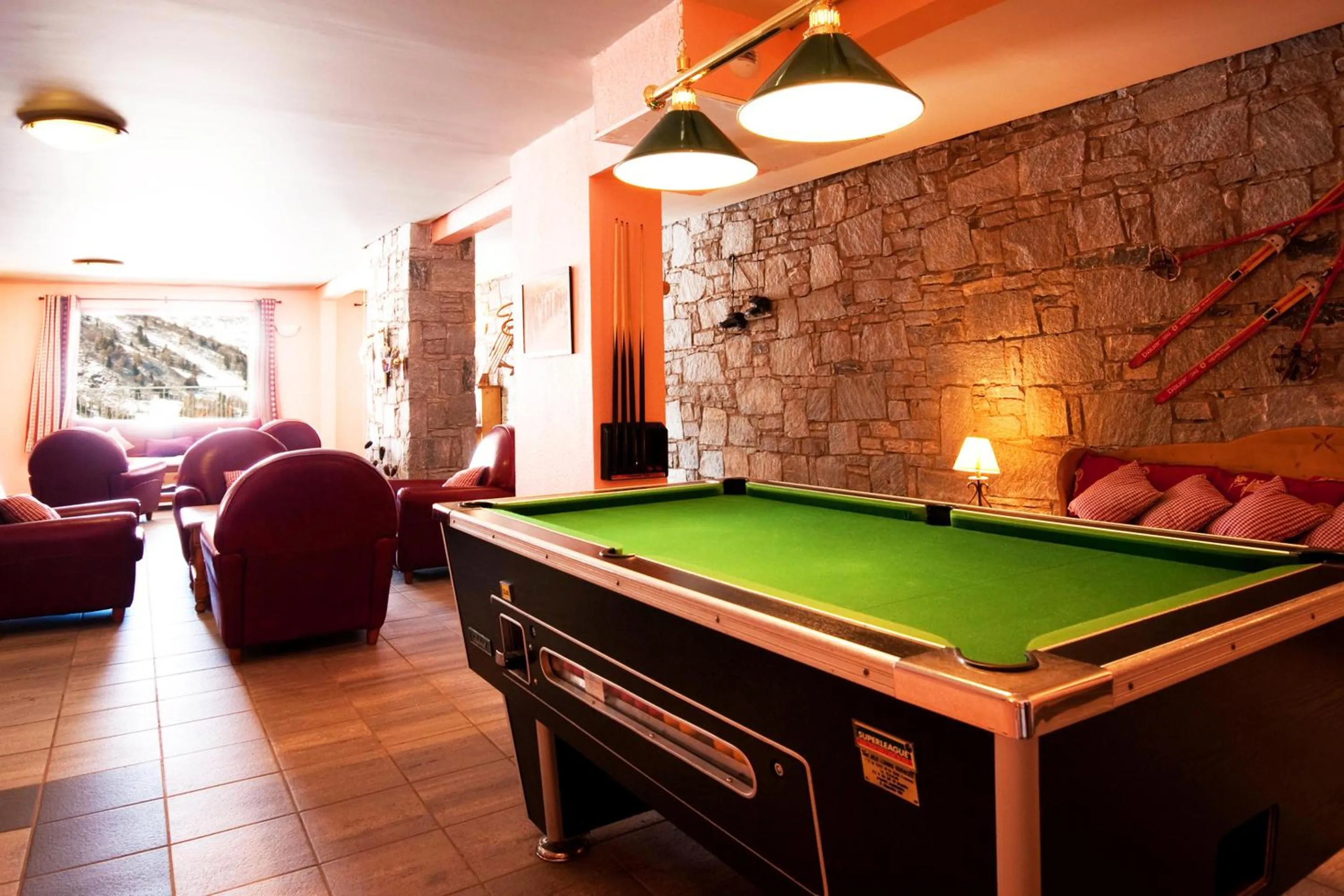 Billiard in Lagrange Vacances Le Grand Panorama II