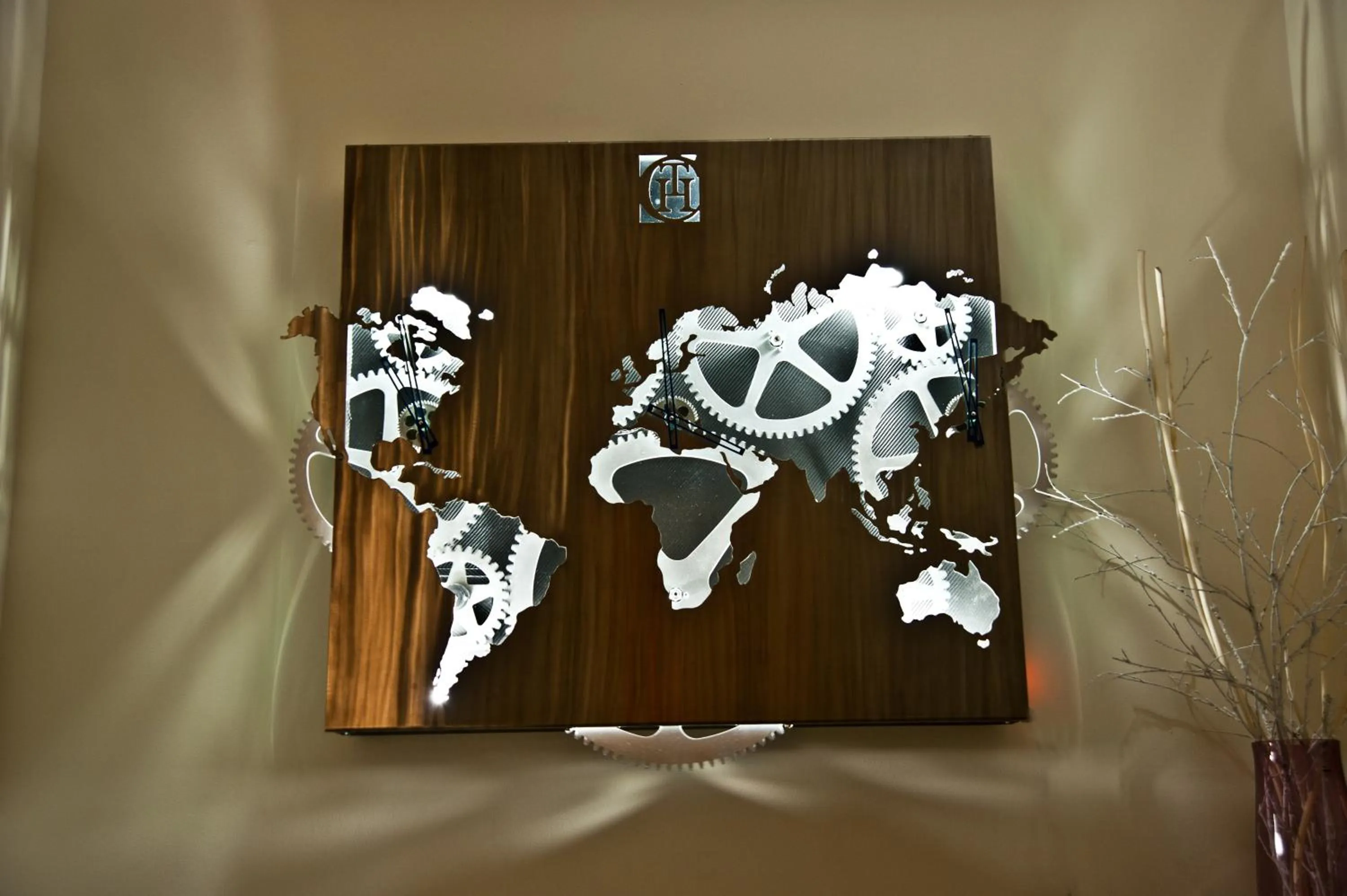 Decorative detail in Town House Cavour