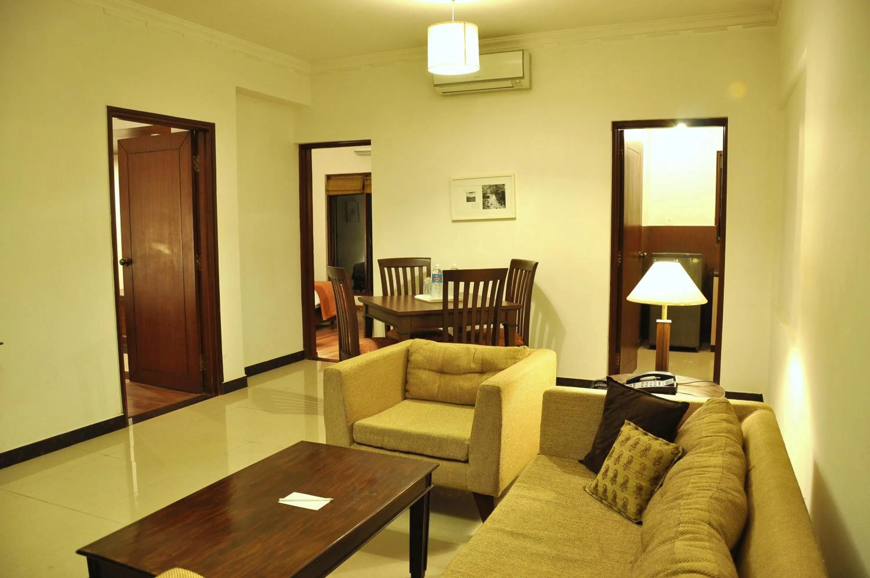 Living room in Devasthali - The Valley of Gods