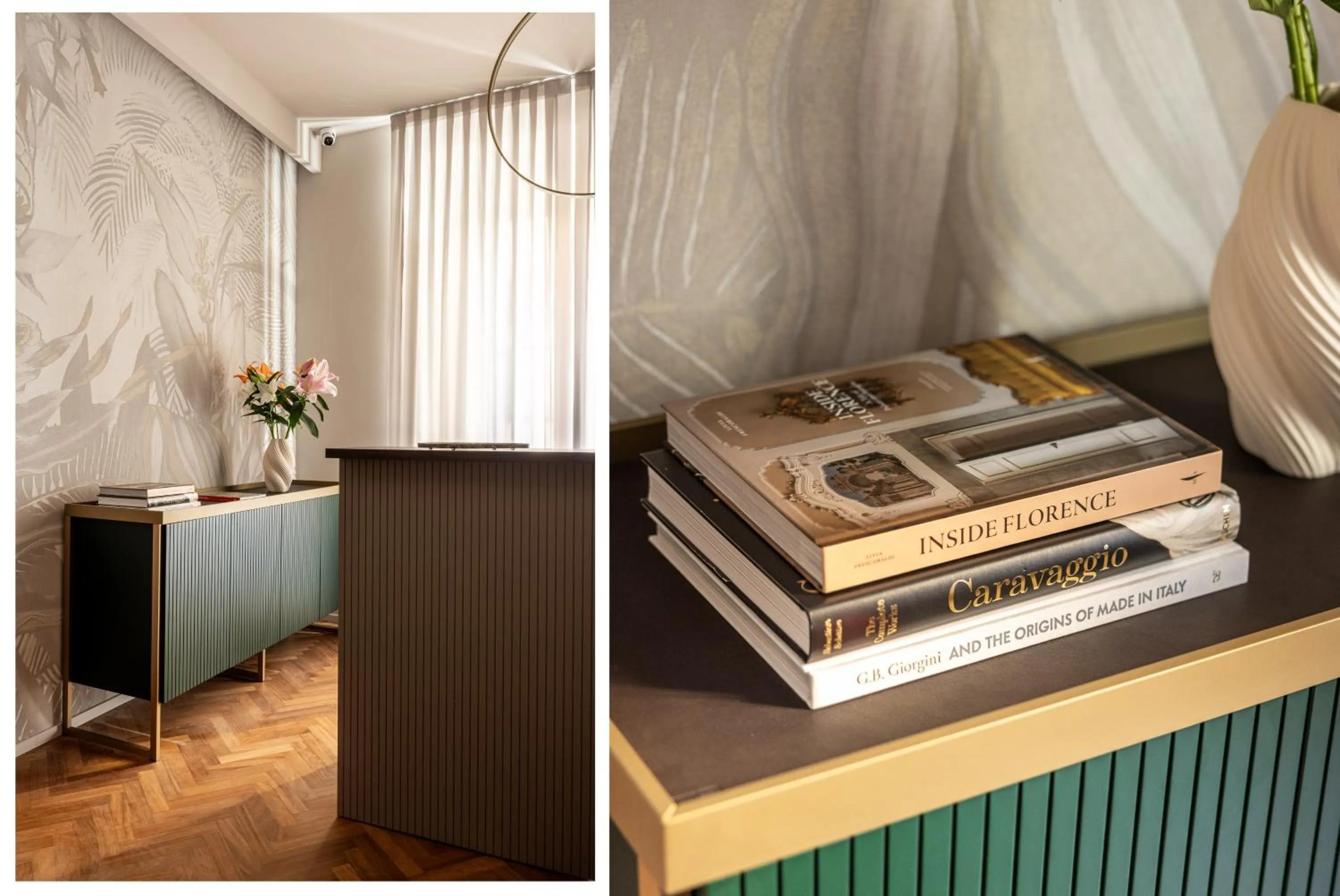 Lobby or reception in Aramis Deluxe Rooms