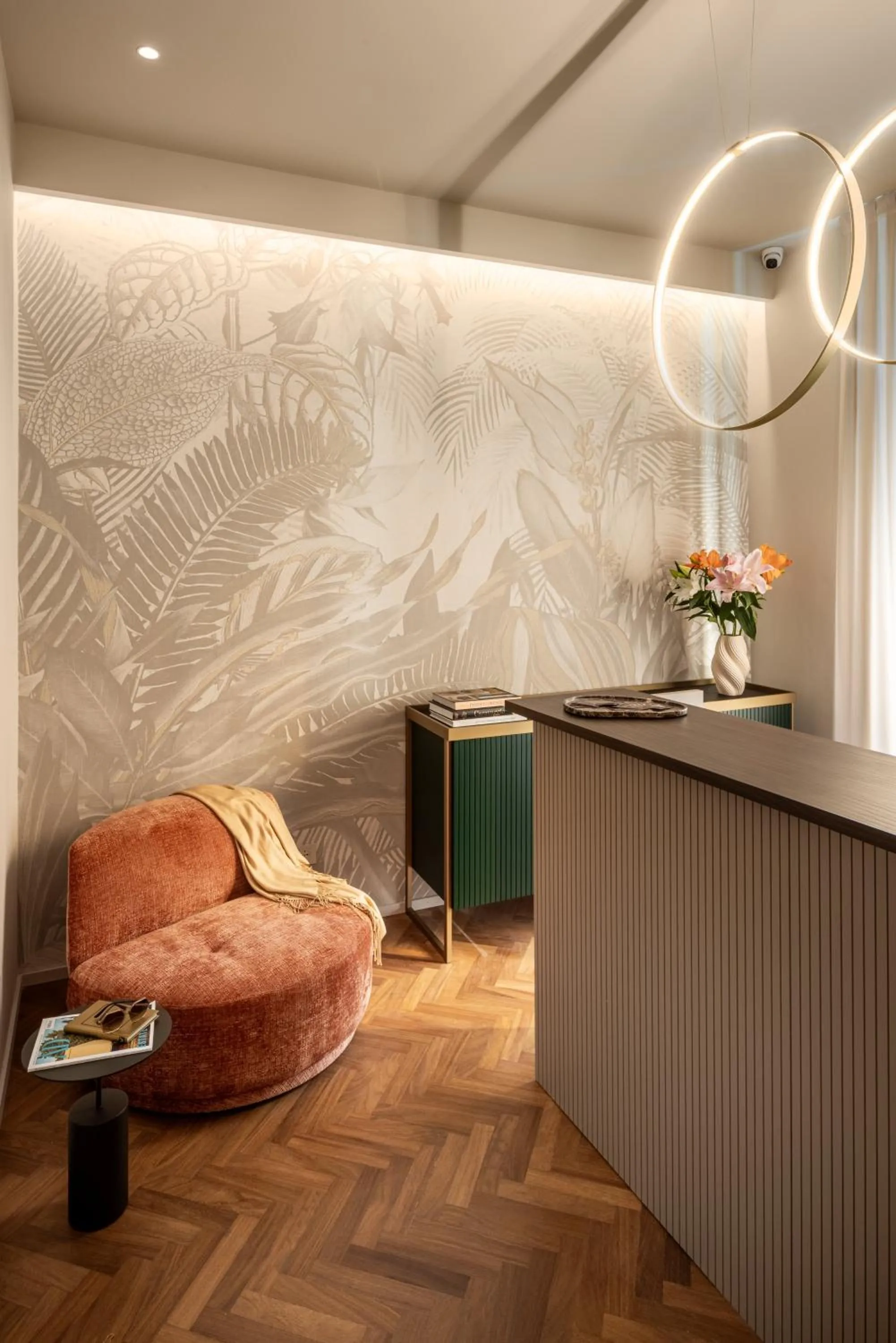 Lobby or reception in Aramis Deluxe Rooms