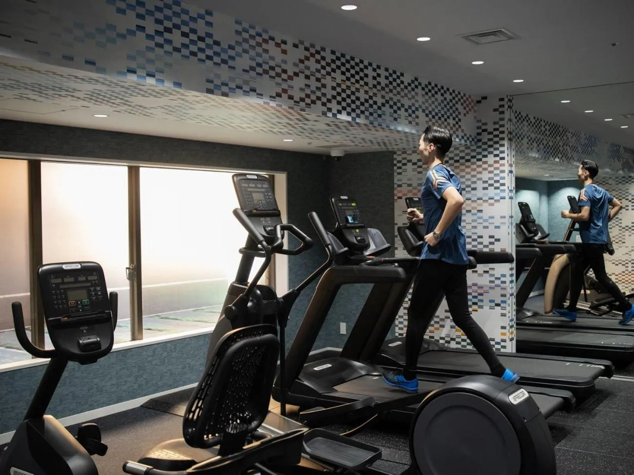 Fitness centre/facilities in Hotel Metropolitan Edmont Tokyo