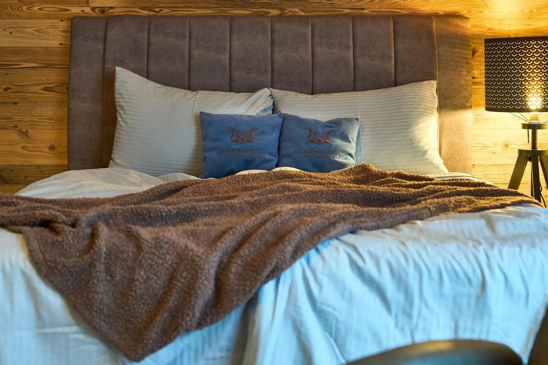 Bed in Hotel Alpennest