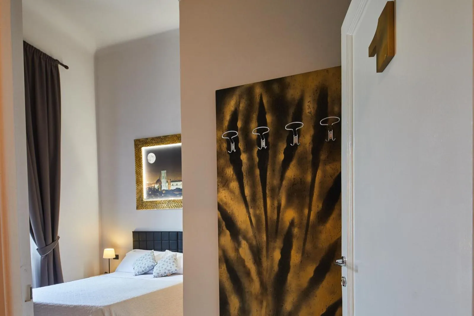 Bed in Leone X Guest House