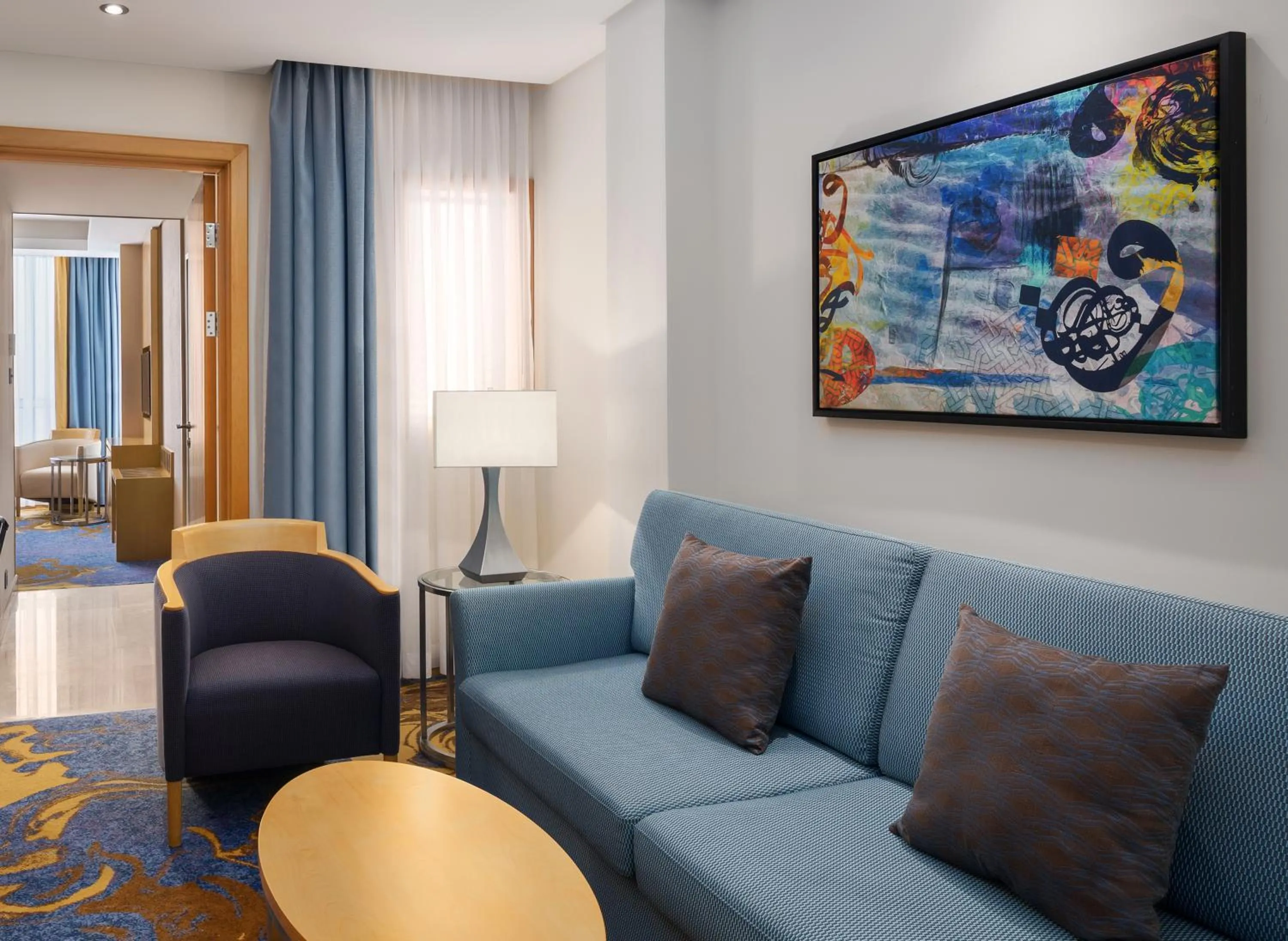 Seating area in Sheraton Makkah Jabal Al Kaaba Hotel