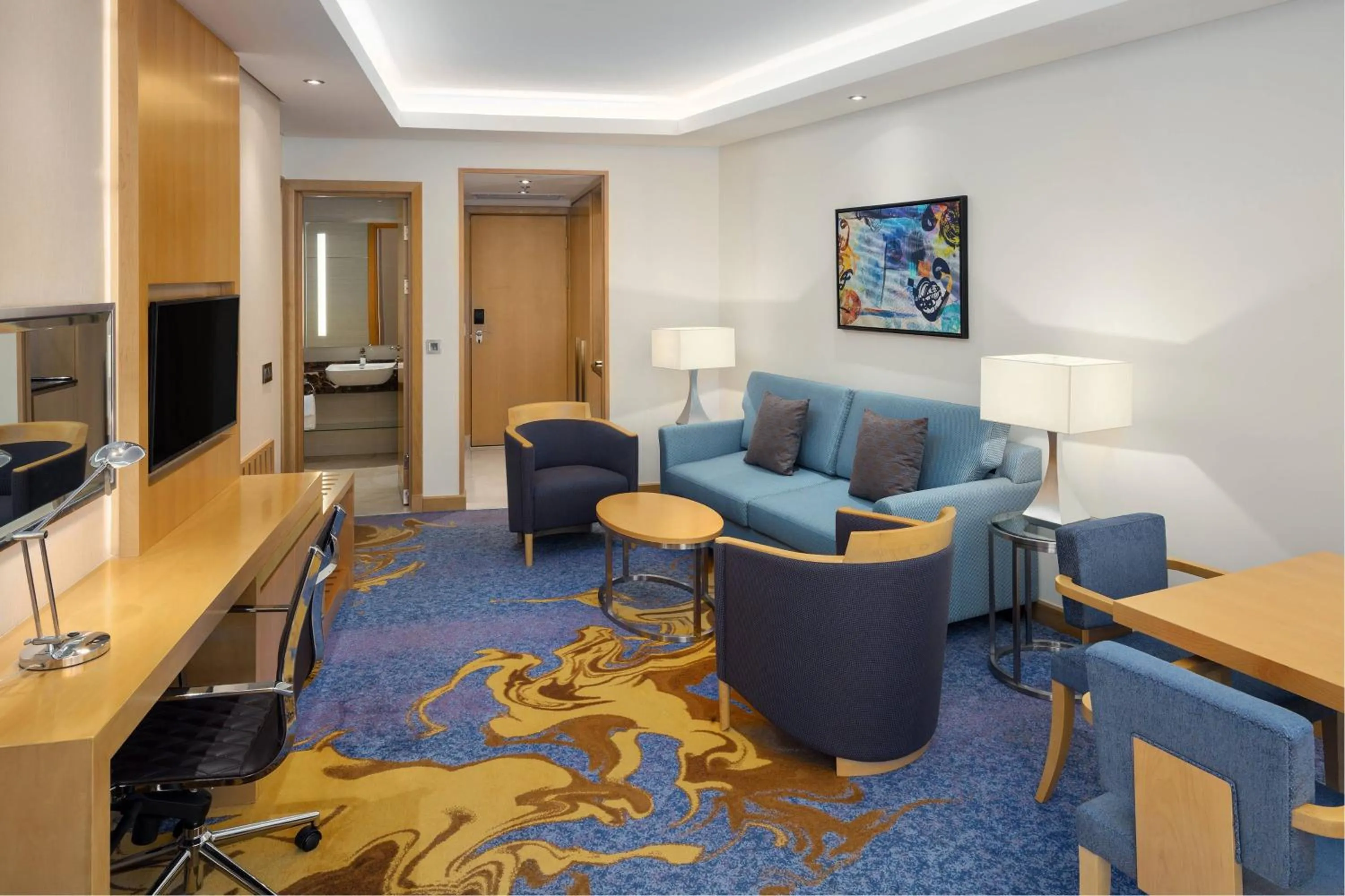 Living room in Sheraton Makkah Jabal Al Kaaba Hotel