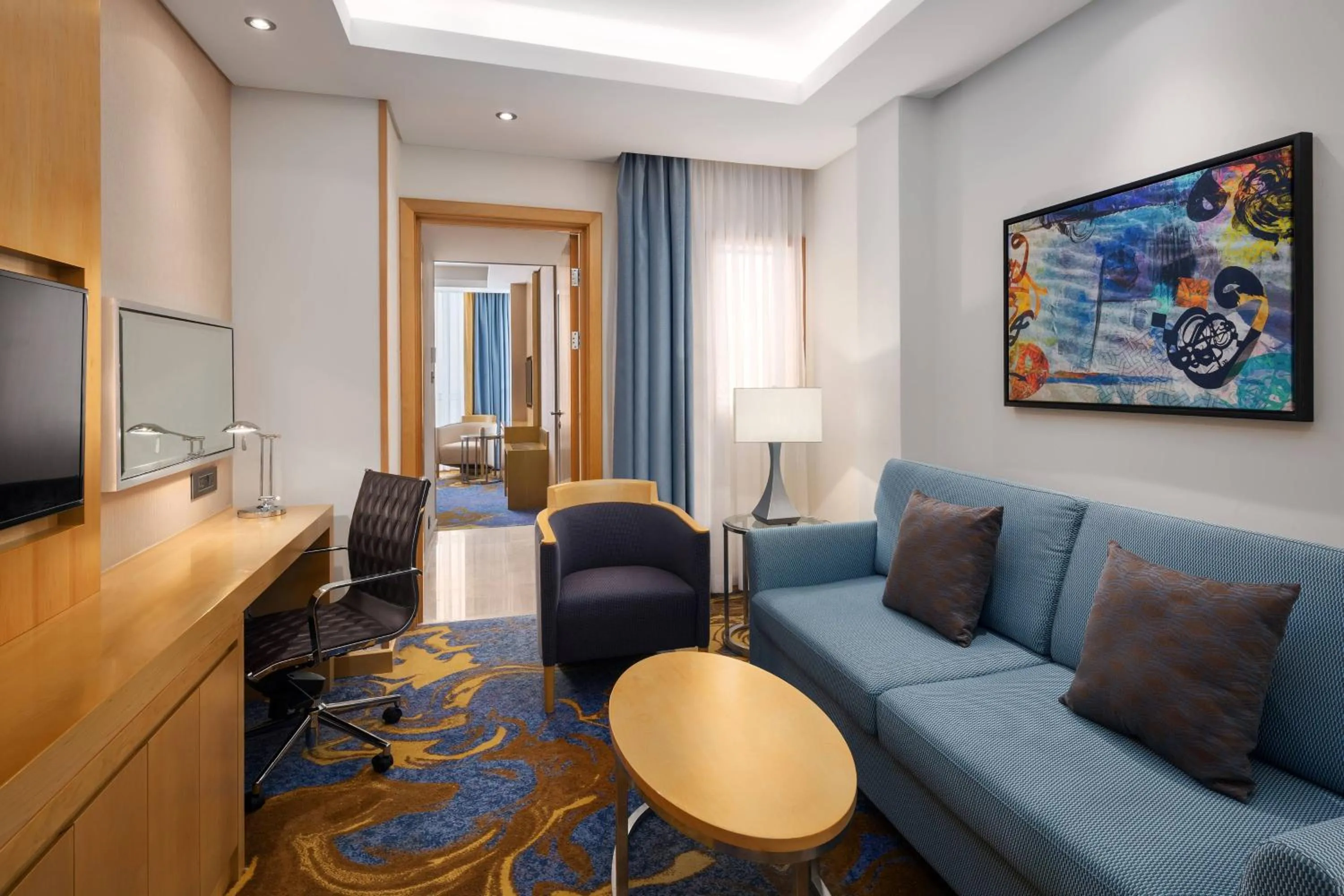 Living room in Sheraton Makkah Jabal Al Kaaba Hotel