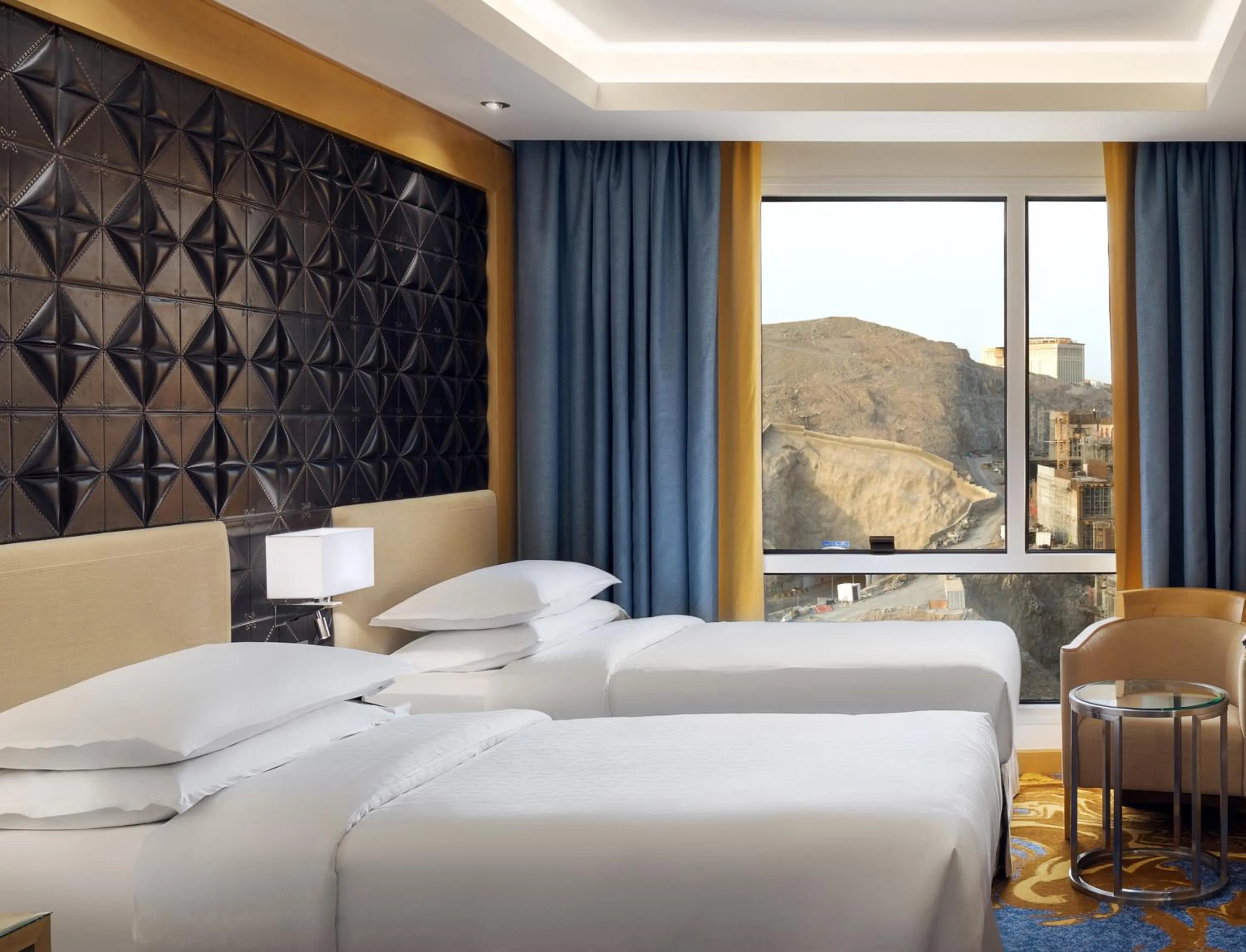 Bed in Sheraton Makkah Jabal Al Kaaba Hotel