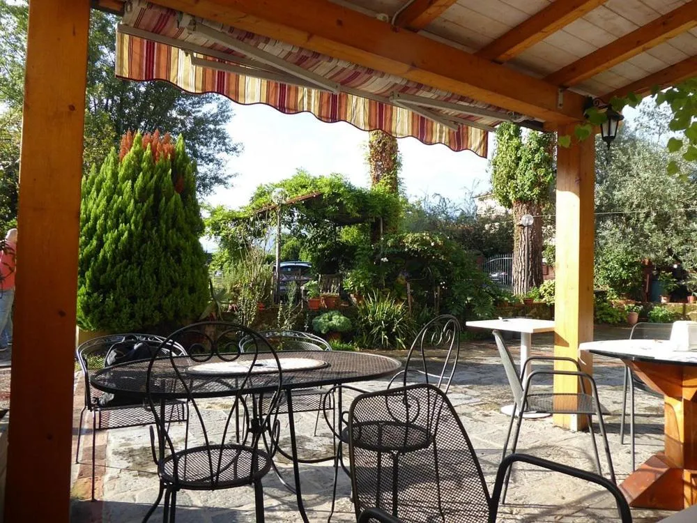 Patio in B&B Il Casale di Nanni