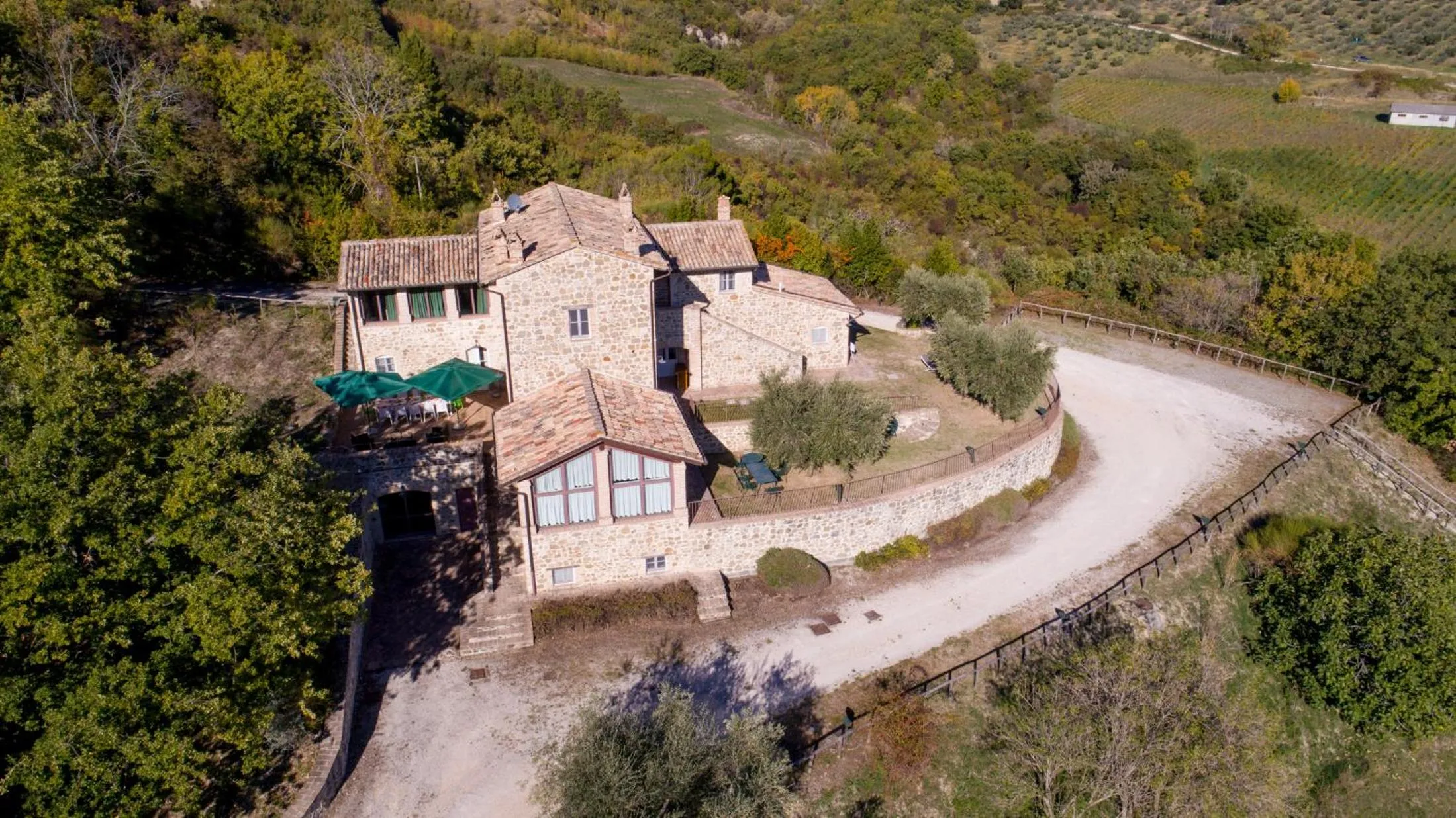Bird's eye view in Casale Merlino