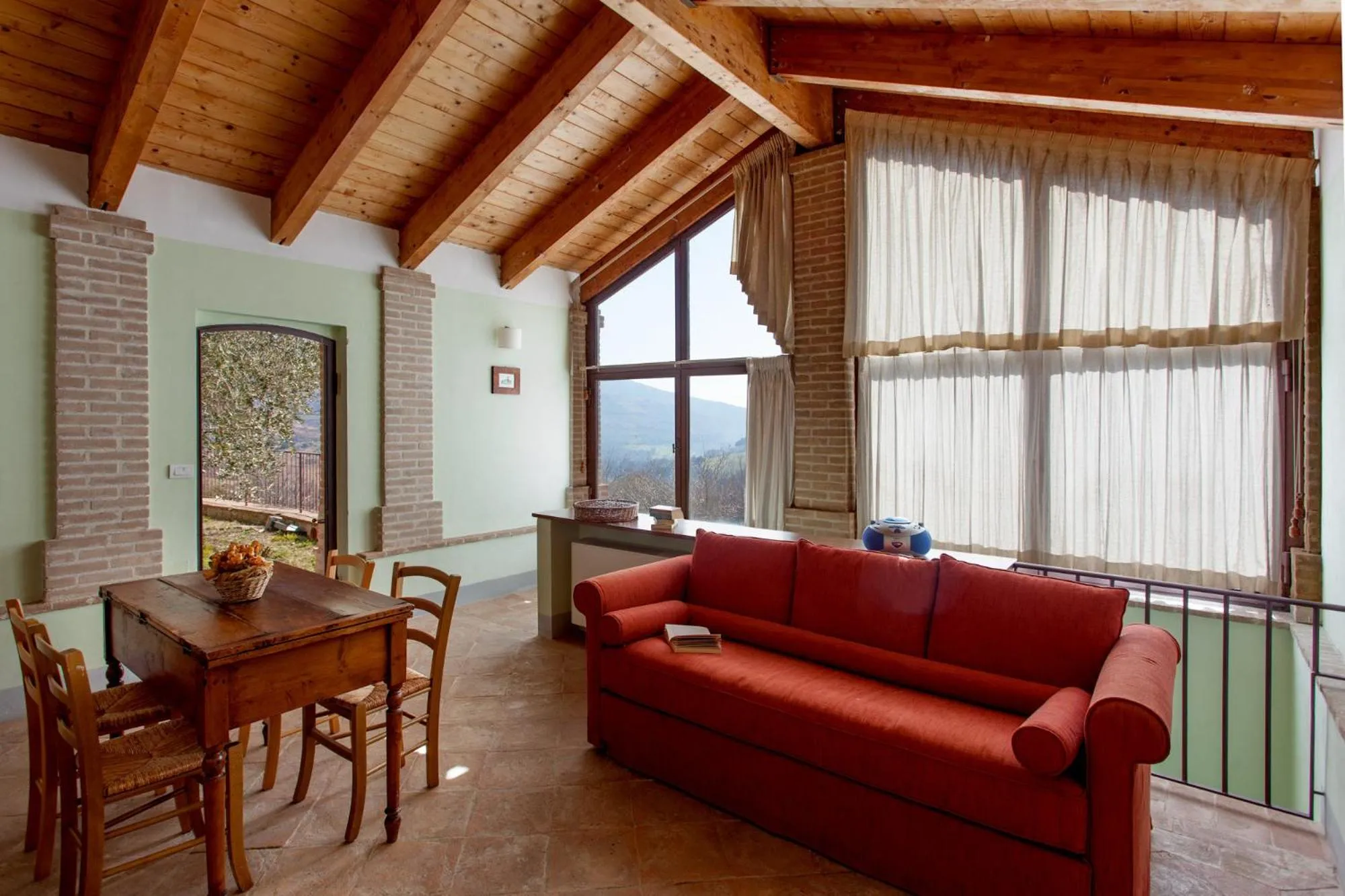 Seating area in Casale Merlino