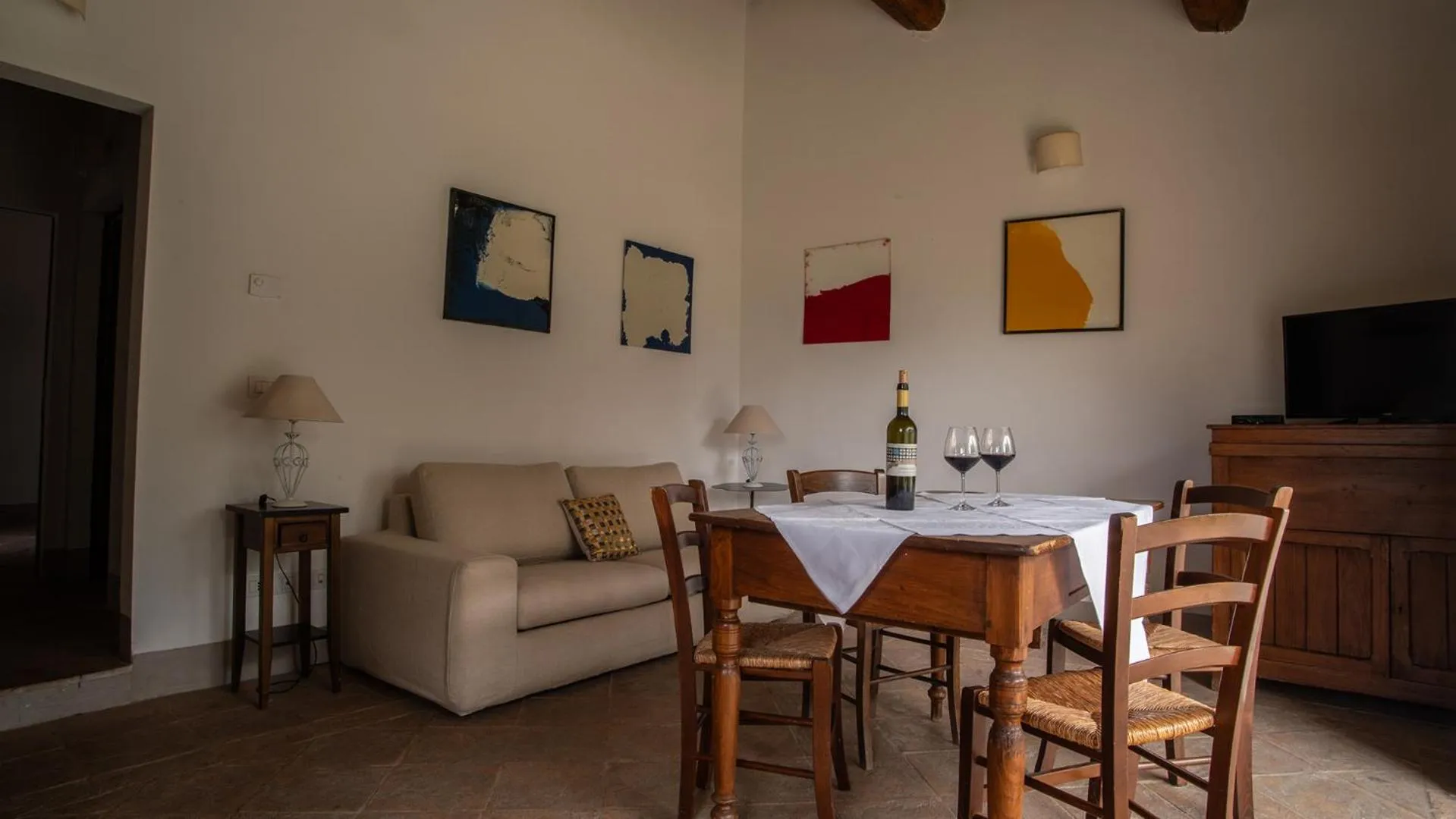 Dining area in Casale Merlino