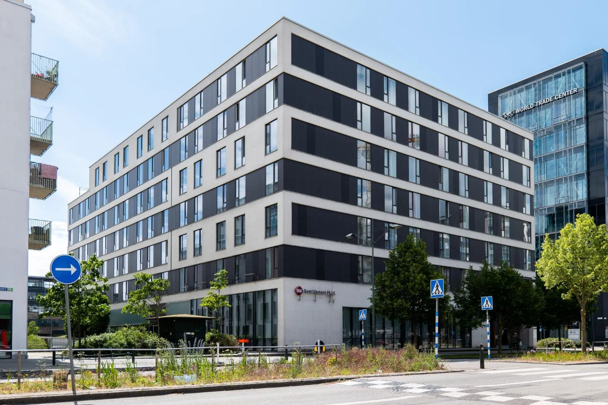Facade/entrance in Best Western Plus Park City Malmö
