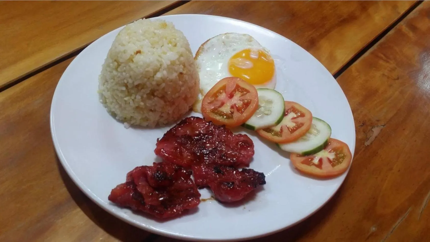 Breakfast in Queen of Isle Cottages and Restaurant