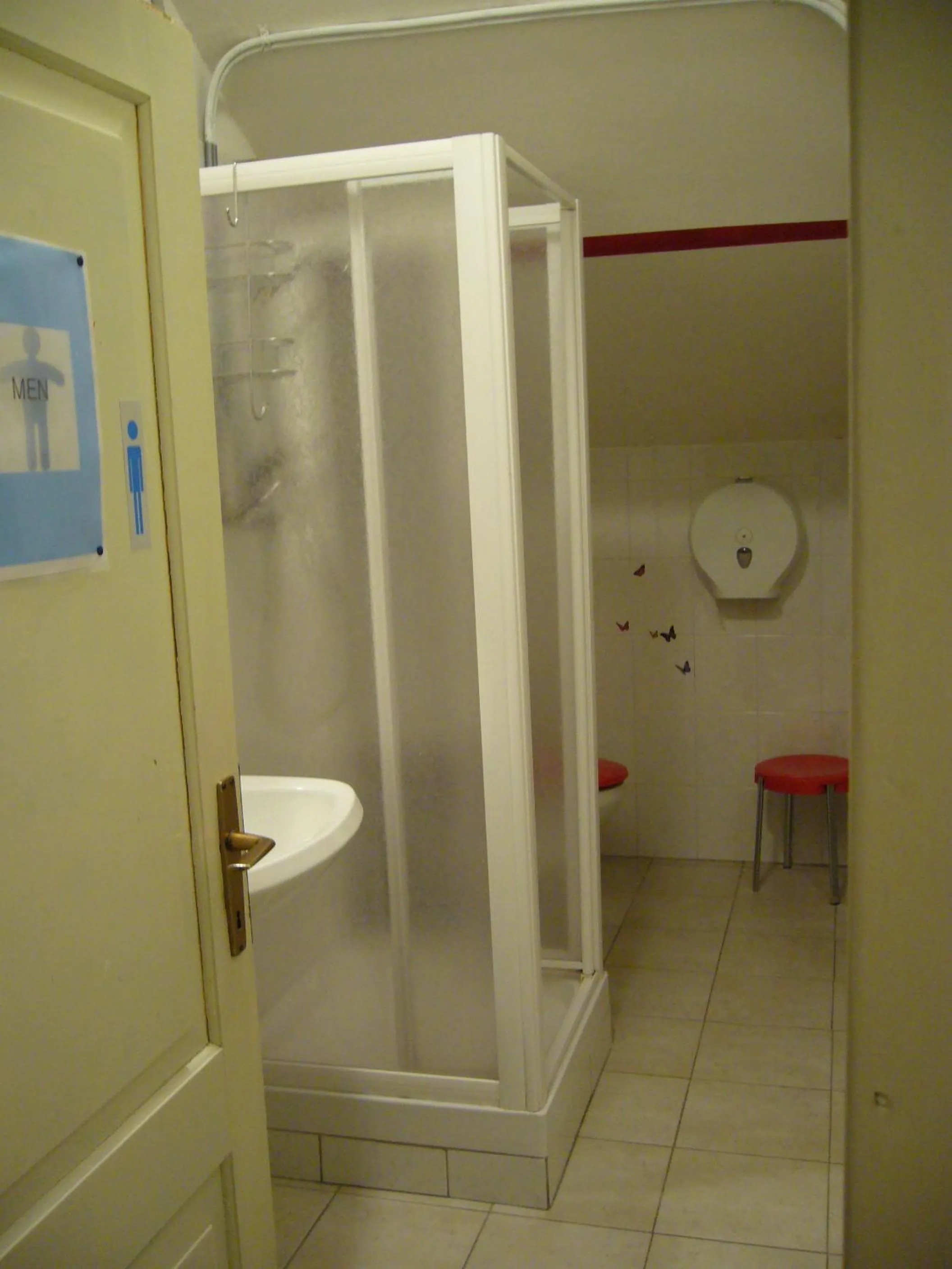 Bathroom in Ostello SanMartino