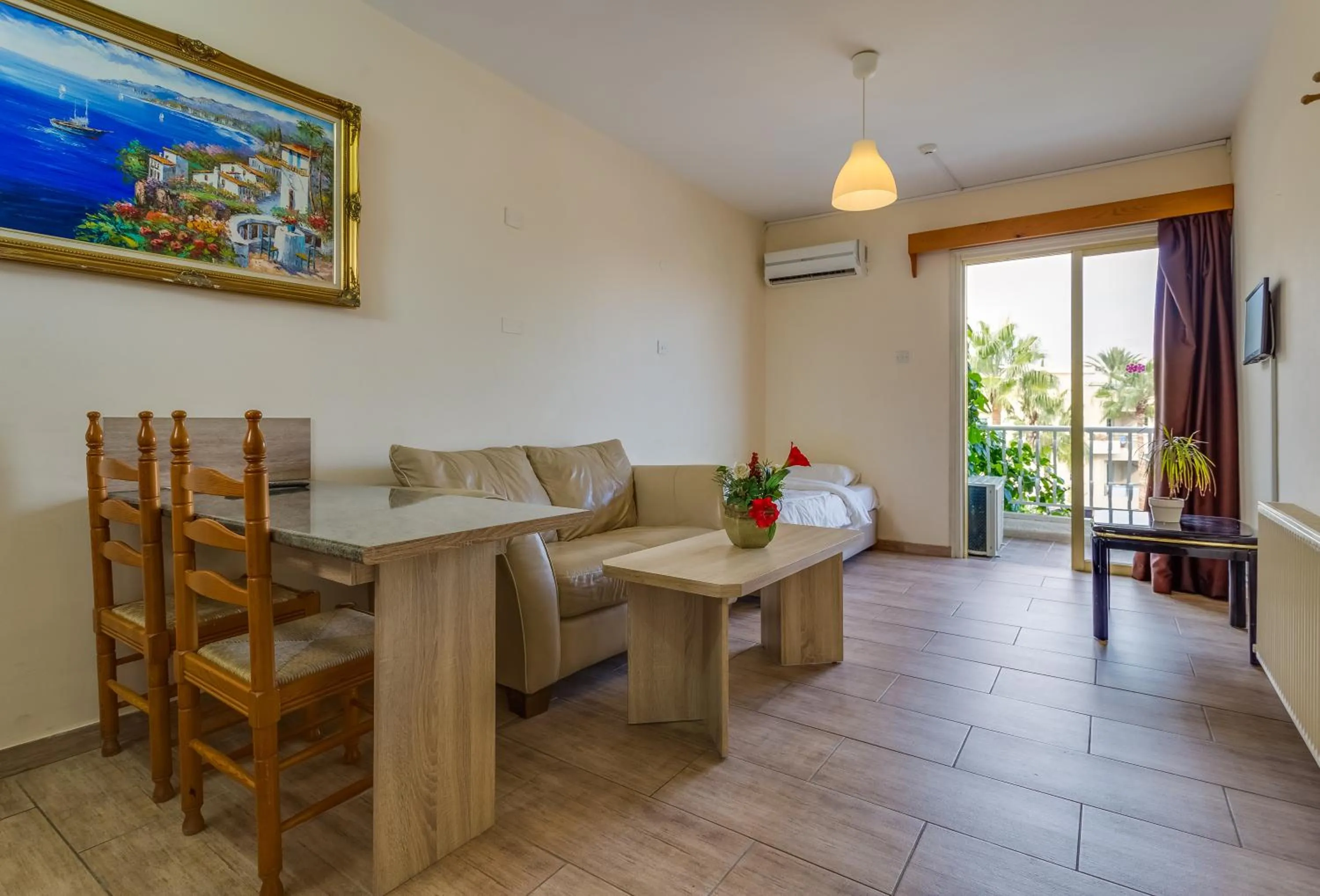 Seating area in Antonis G. Hotel Apartments
