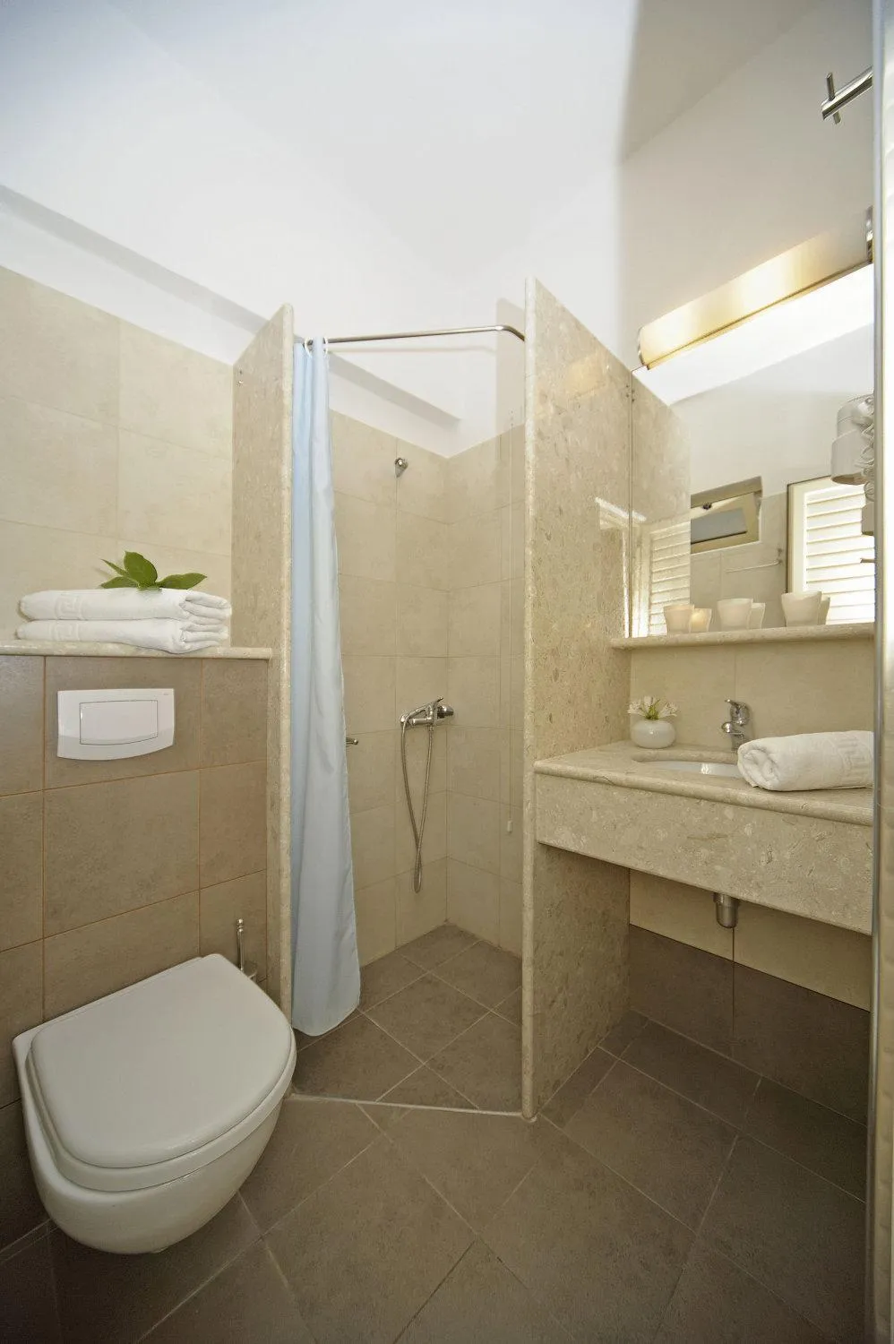 Bathroom in Glaros Hotel Apartment